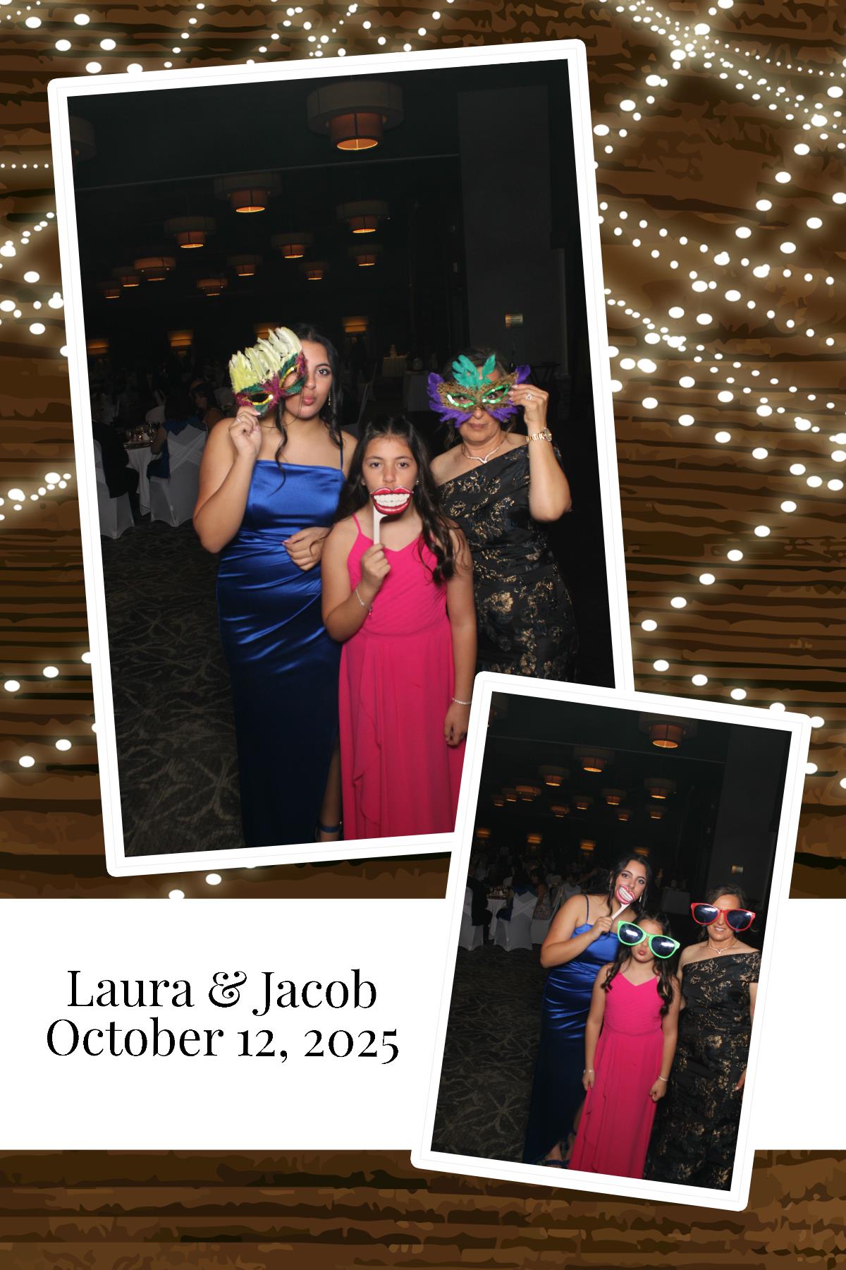 Laura & Jacob | View more photos from the event at gallery.photoboothcincy.com/u/PhotoBoothCincy/Laura-Jacob