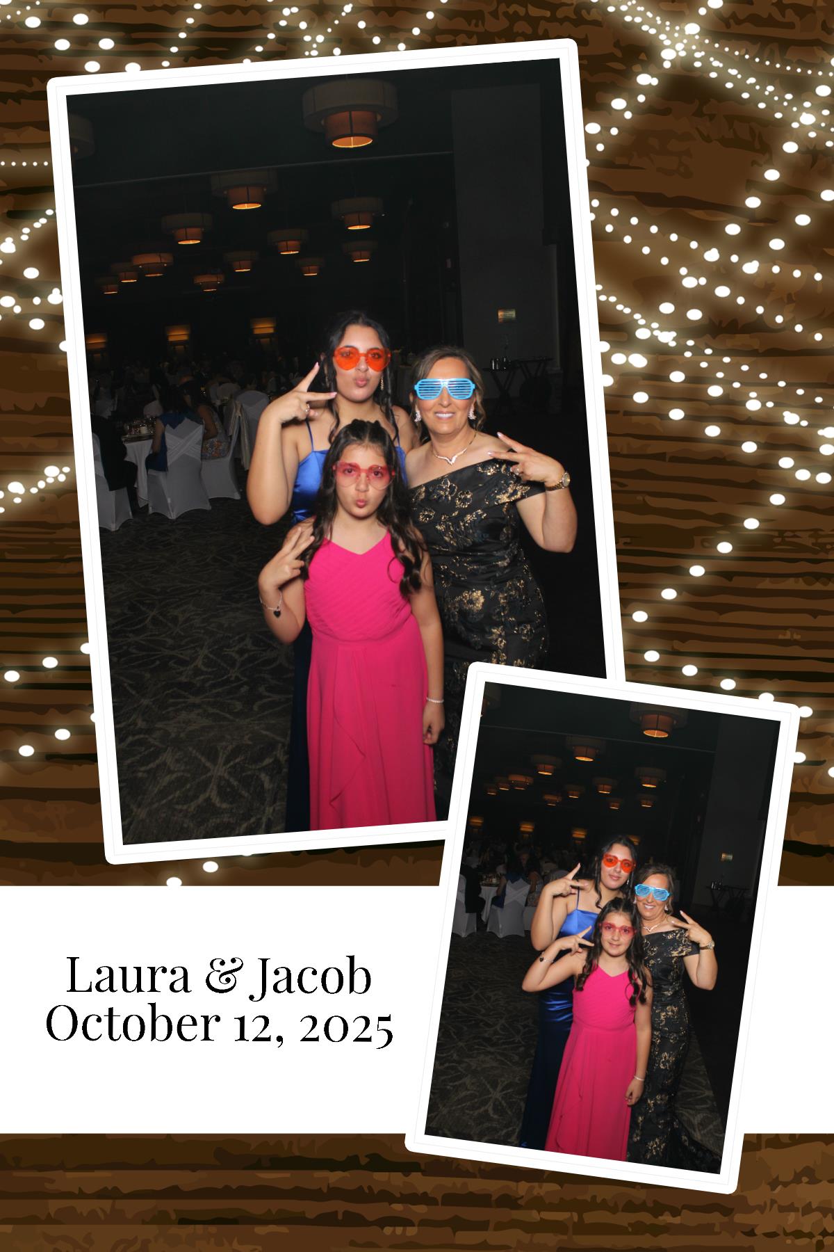 Laura & Jacob | View more photos from the event at gallery.photoboothcincy.com/u/PhotoBoothCincy/Laura-Jacob