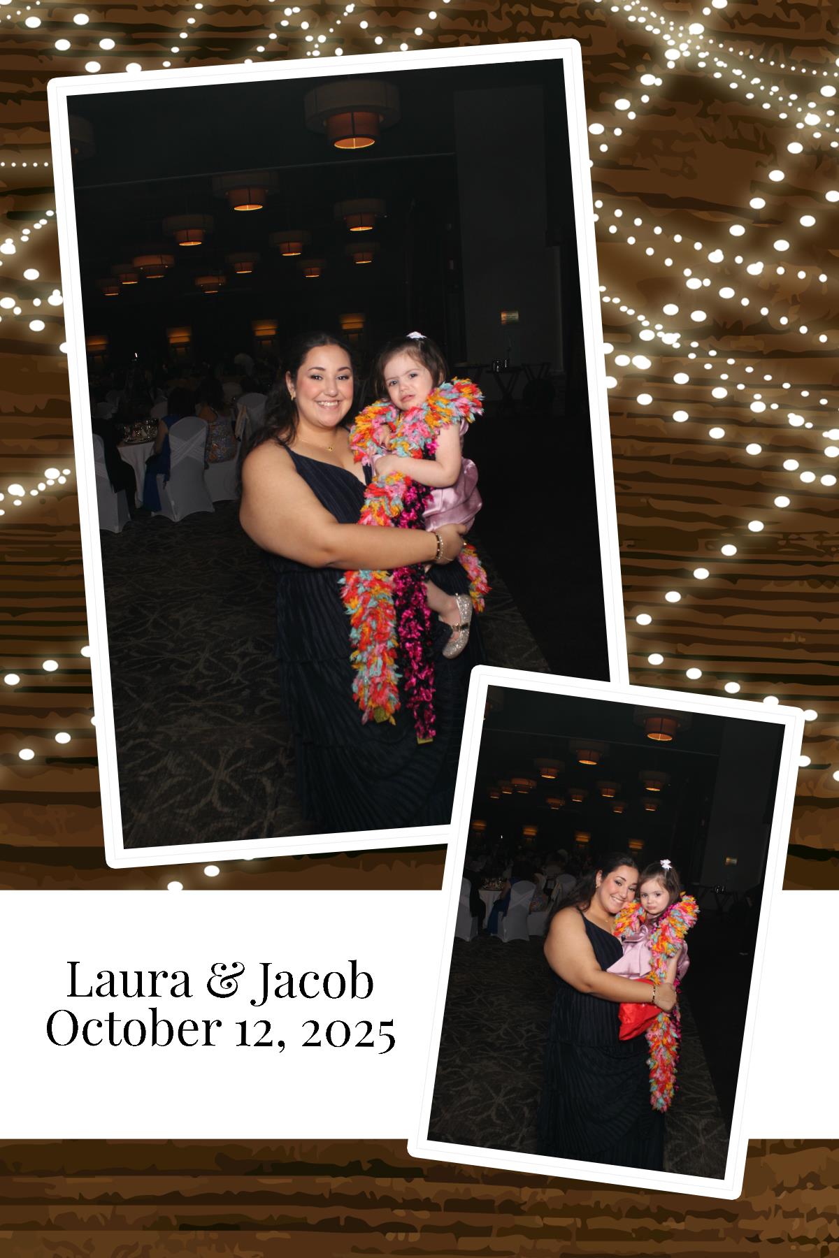 Laura & Jacob | View more photos from the event at gallery.photoboothcincy.com/u/PhotoBoothCincy/Laura-Jacob