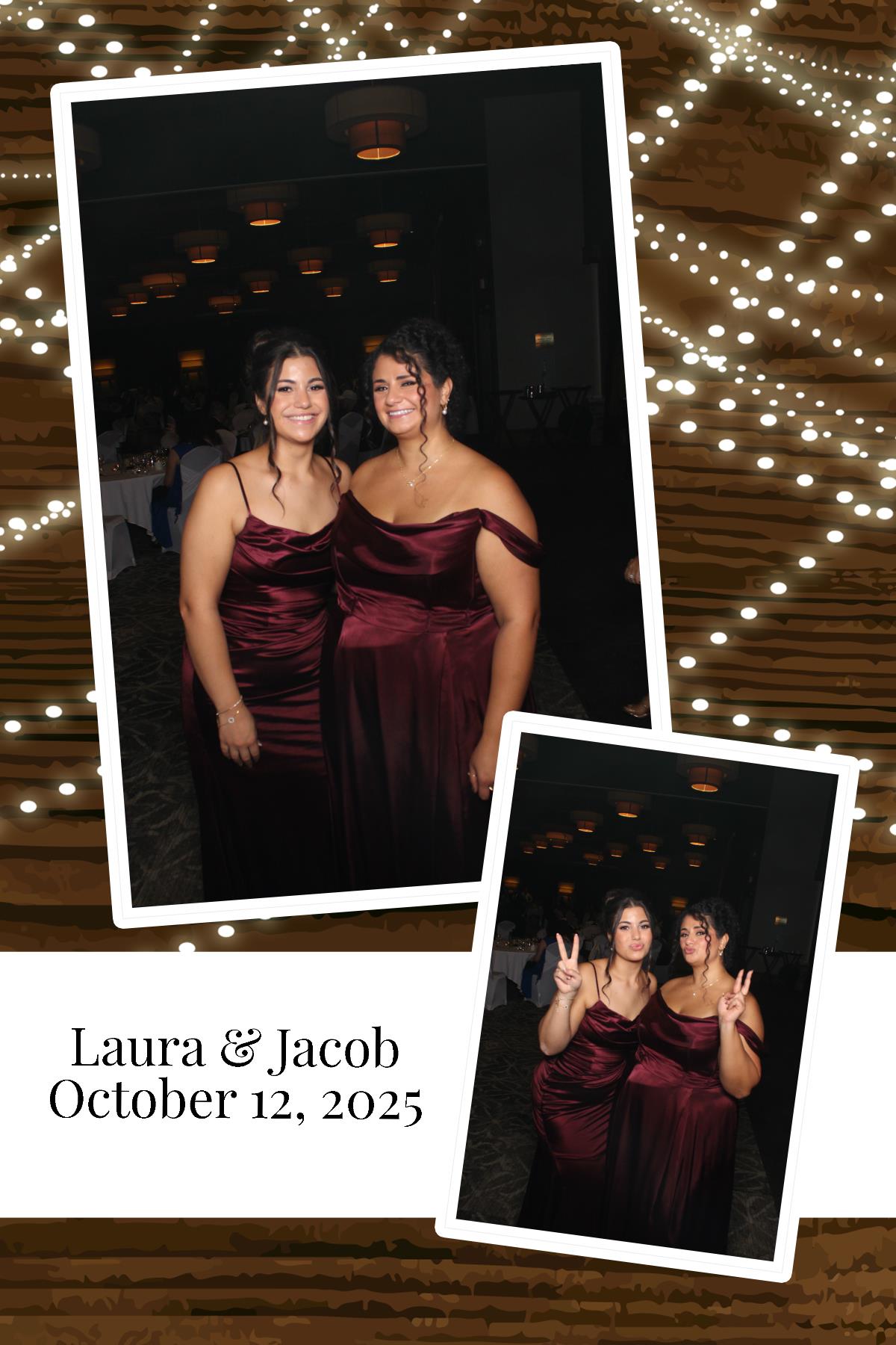 Laura & Jacob | View more photos from the event at gallery.photoboothcincy.com/u/PhotoBoothCincy/Laura-Jacob