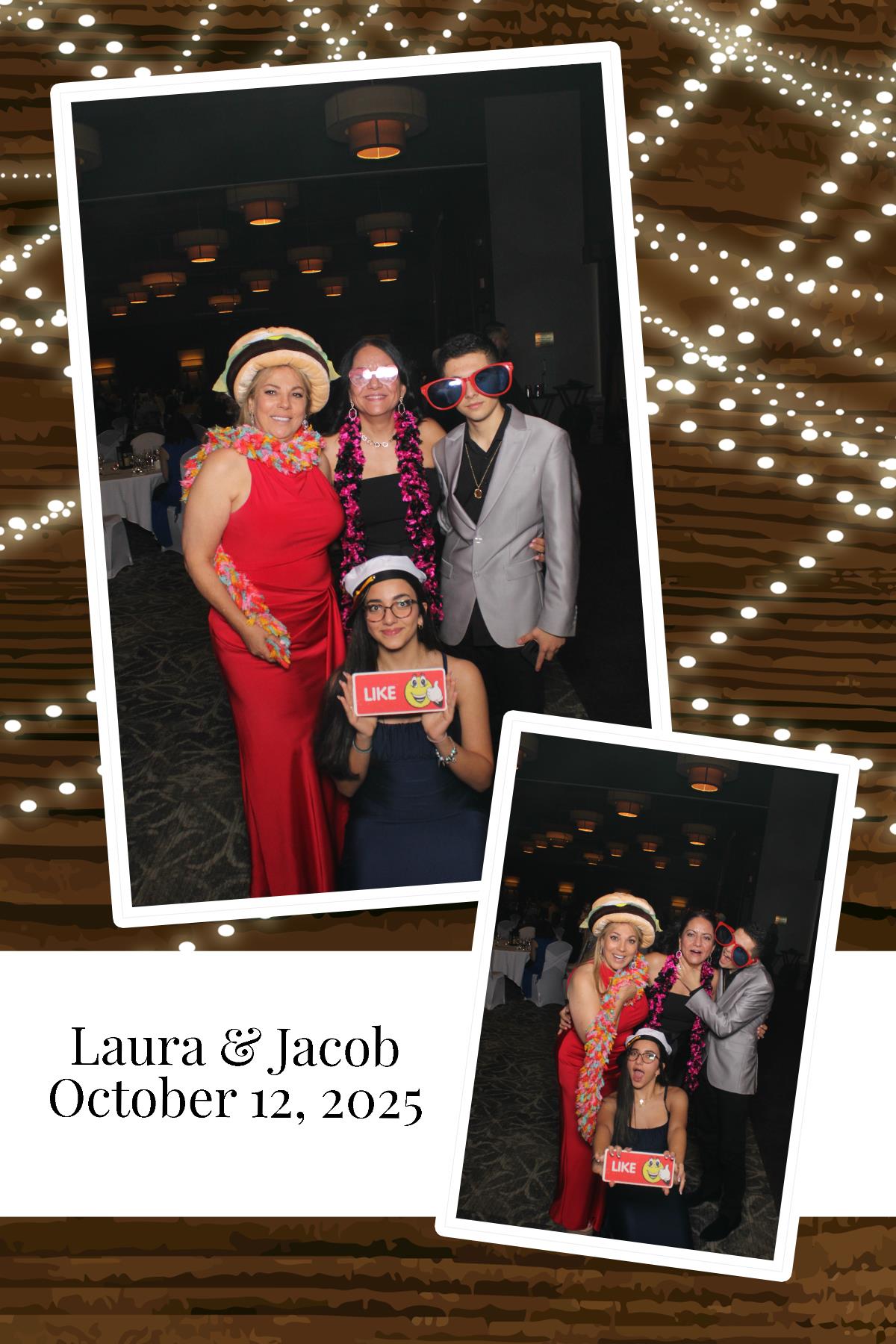 Laura & Jacob | View more photos from the event at gallery.photoboothcincy.com/u/PhotoBoothCincy/Laura-Jacob