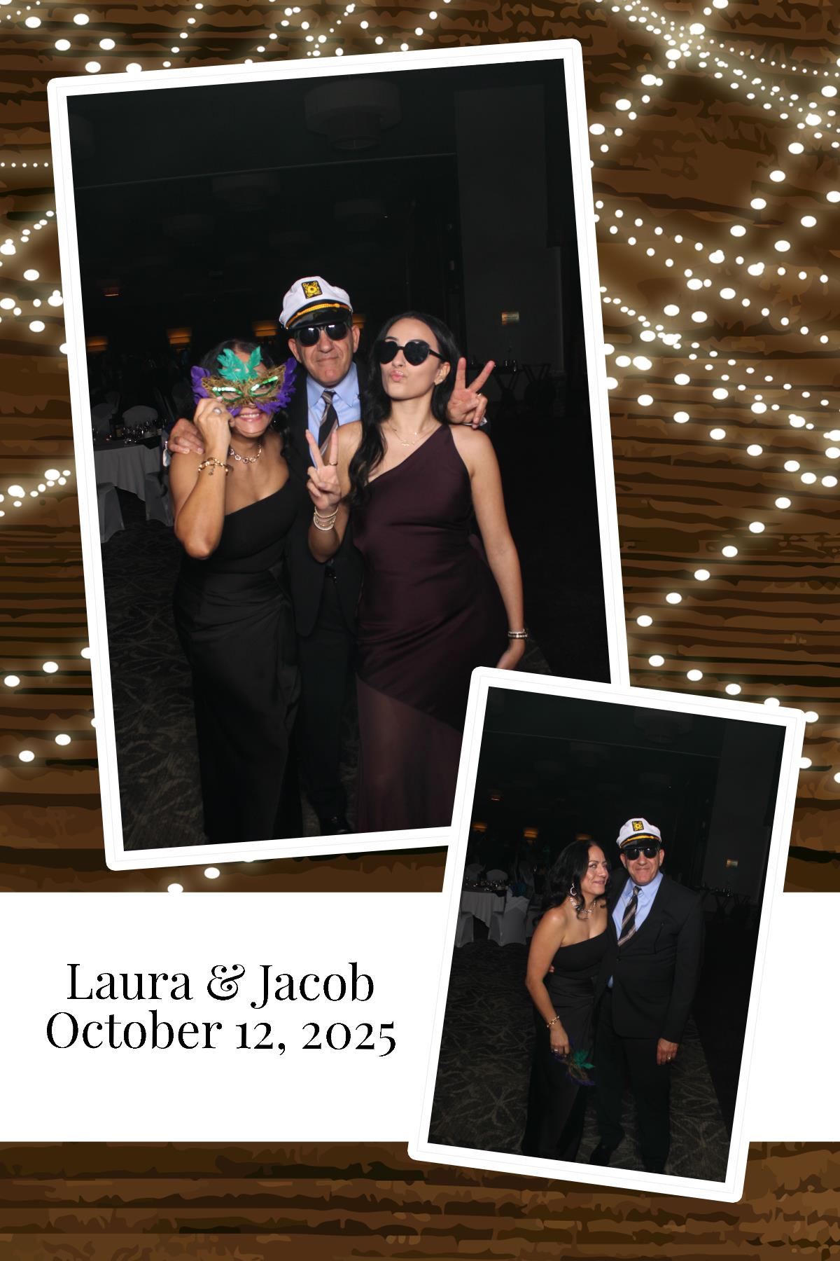 Laura & Jacob | View more photos from the event at gallery.photoboothcincy.com/u/PhotoBoothCincy/Laura-Jacob