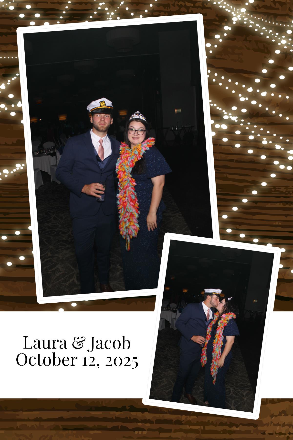 Laura & Jacob | View more photos from the event at gallery.photoboothcincy.com/u/PhotoBoothCincy/Laura-Jacob