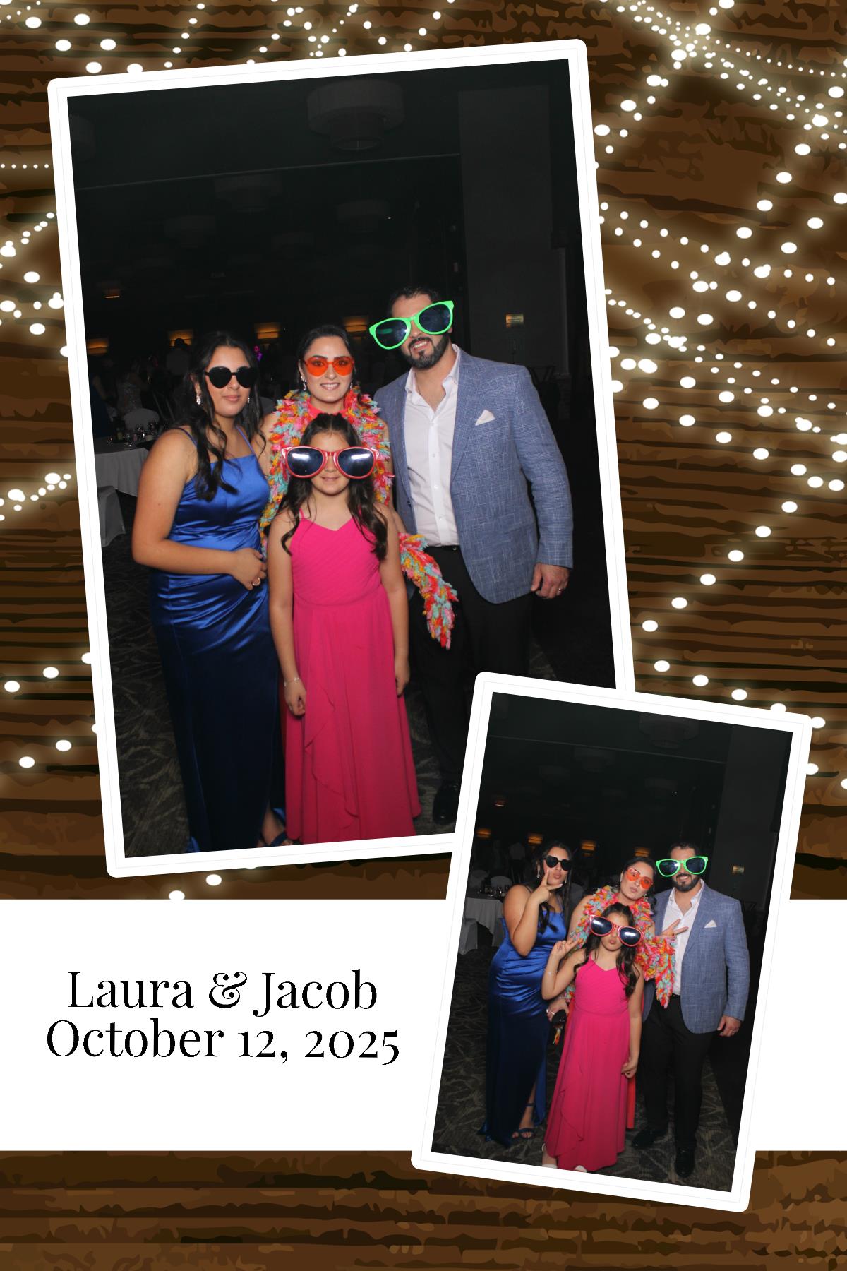 Laura & Jacob | View more photos from the event at gallery.photoboothcincy.com/u/PhotoBoothCincy/Laura-Jacob