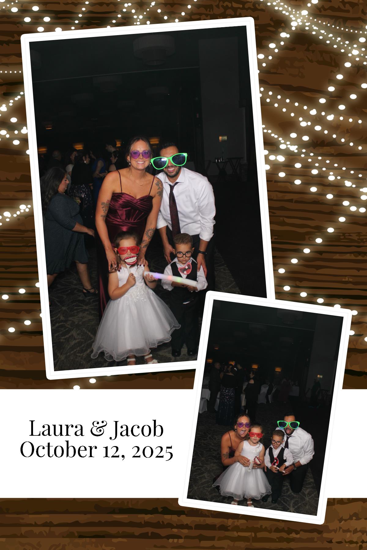 Laura & Jacob | View more photos from the event at gallery.photoboothcincy.com/u/PhotoBoothCincy/Laura-Jacob