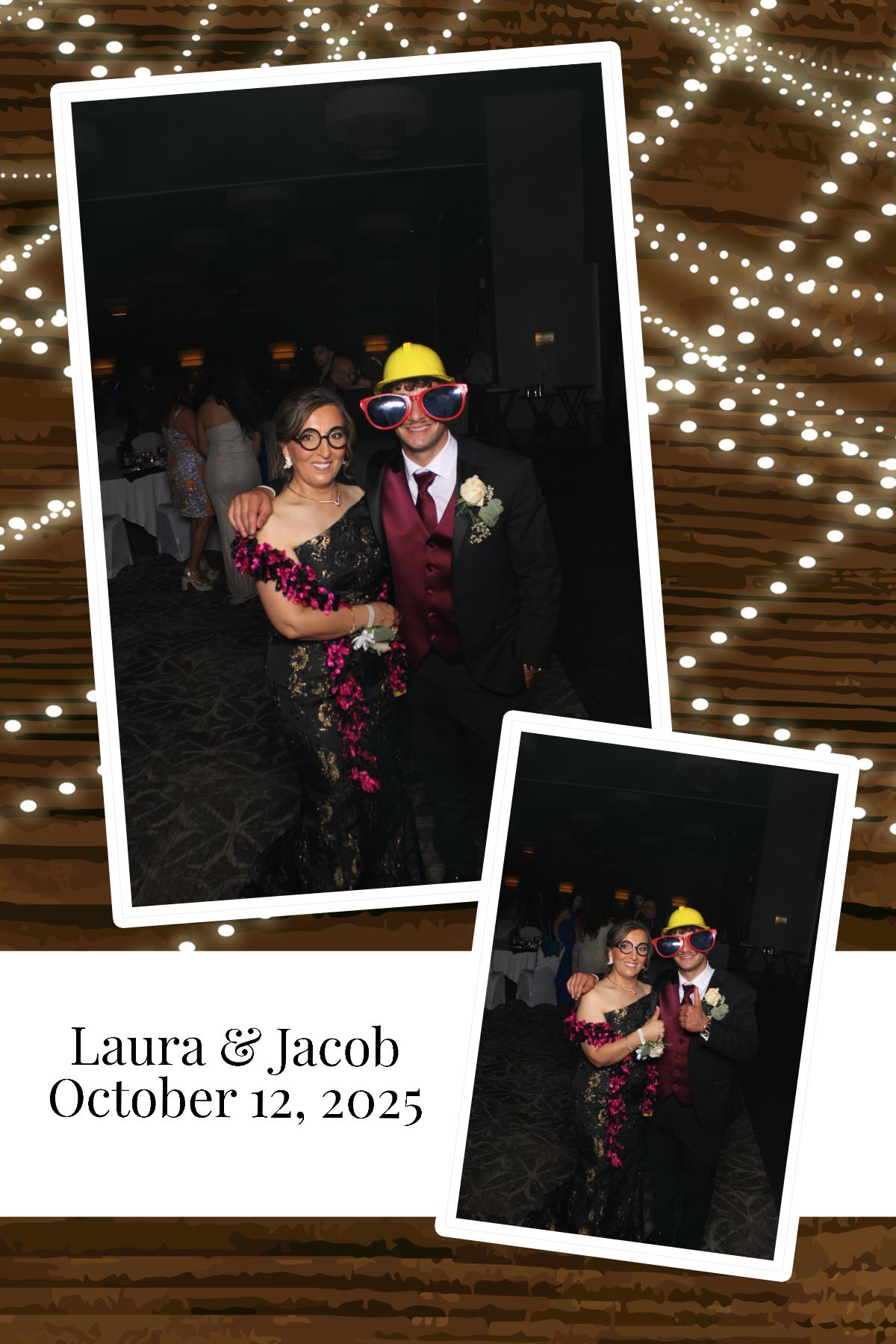 Laura & Jacob | View more photos from the event at gallery.photoboothcincy.com/u/PhotoBoothCincy/Laura-Jacob