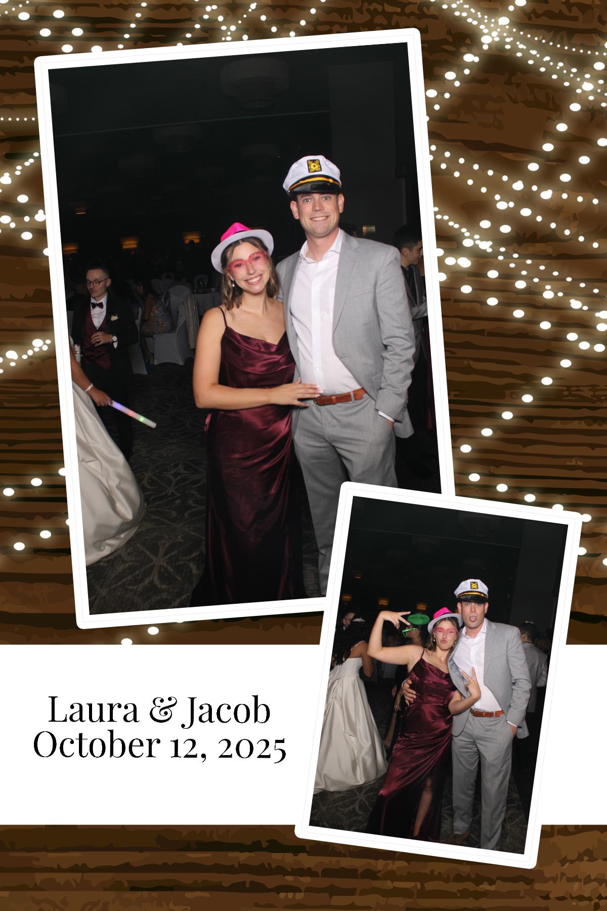 Laura & Jacob | View more photos from the event at gallery.photoboothcincy.com/u/PhotoBoothCincy/Laura-Jacob