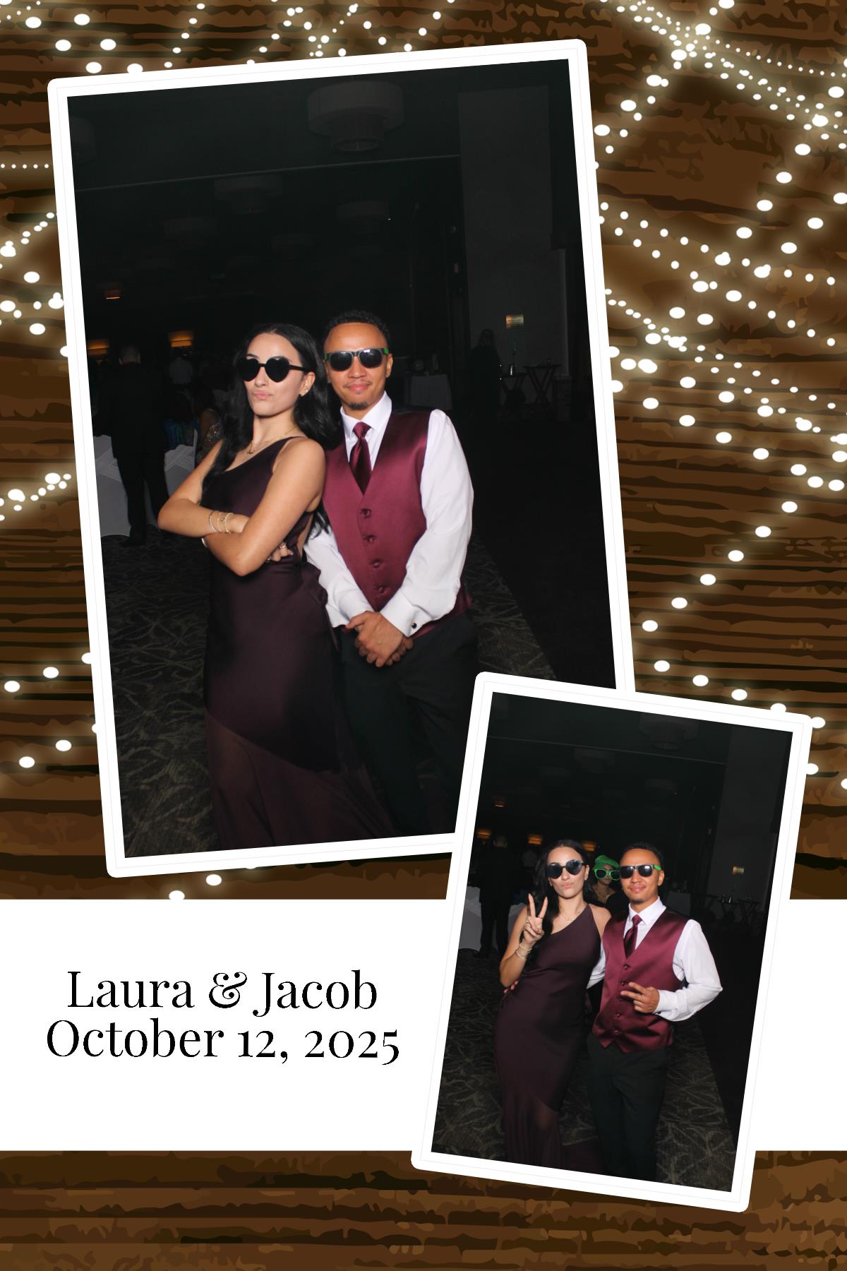 Laura & Jacob | View more photos from the event at gallery.photoboothcincy.com/u/PhotoBoothCincy/Laura-Jacob