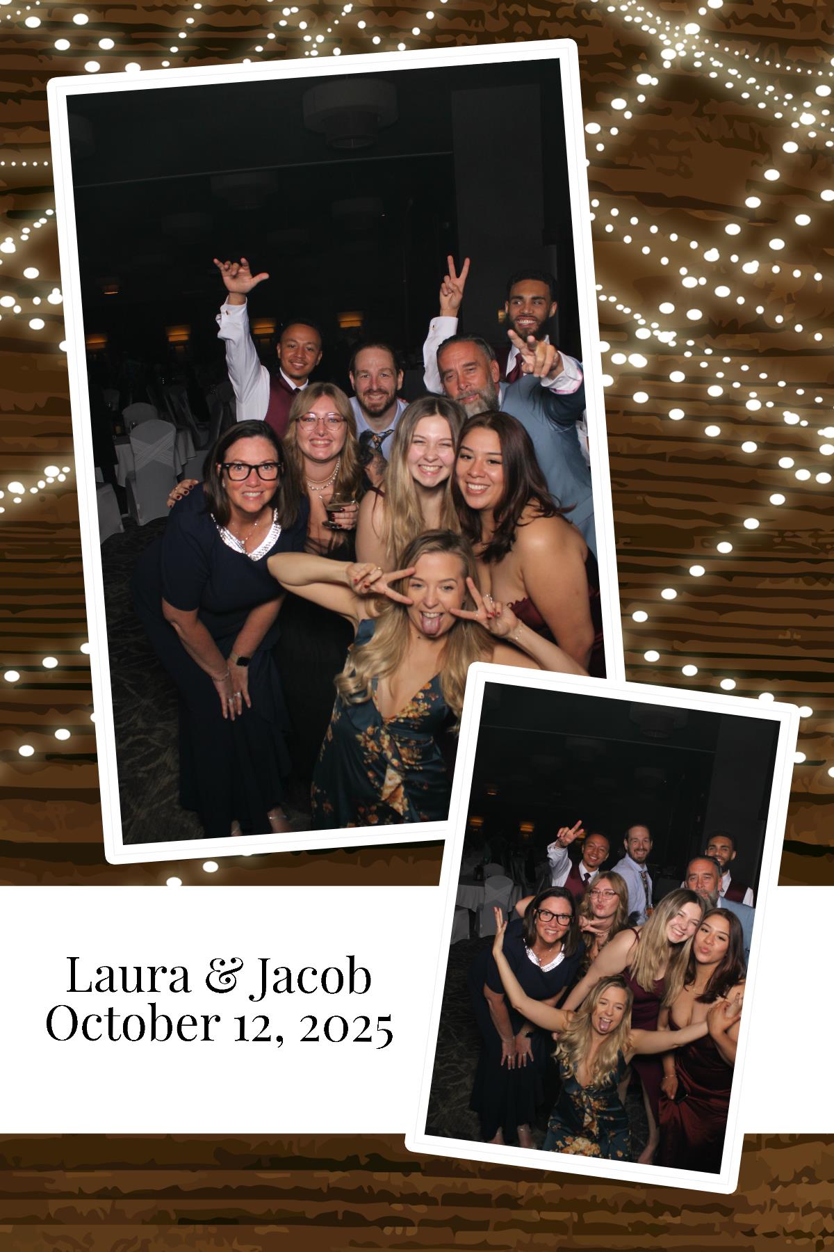 Laura & Jacob | View more photos from the event at gallery.photoboothcincy.com/u/PhotoBoothCincy/Laura-Jacob
