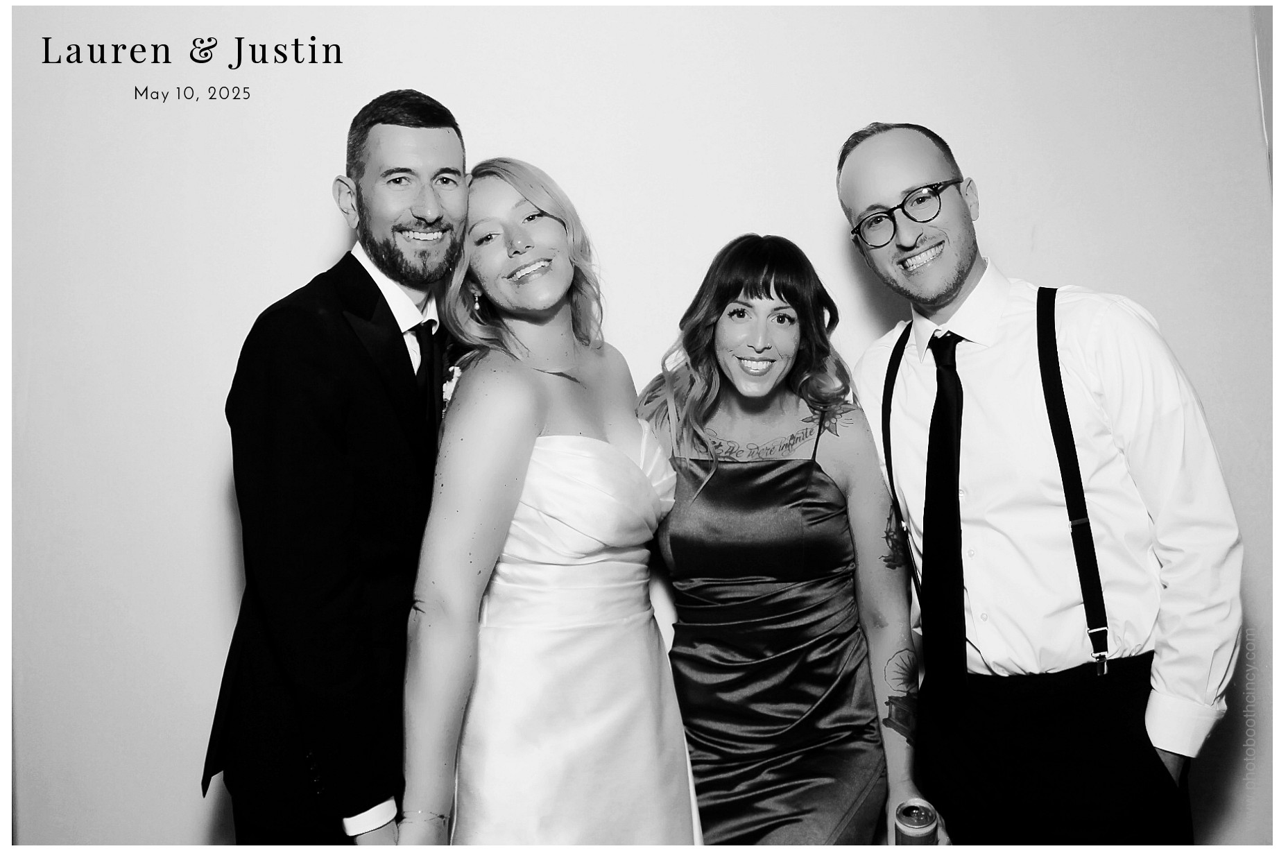 Lauren Williams Reception | View more photos from the event at gallery.photoboothcincy.com/u/PhotoBoothCincy/Lauren-Williams-Reception