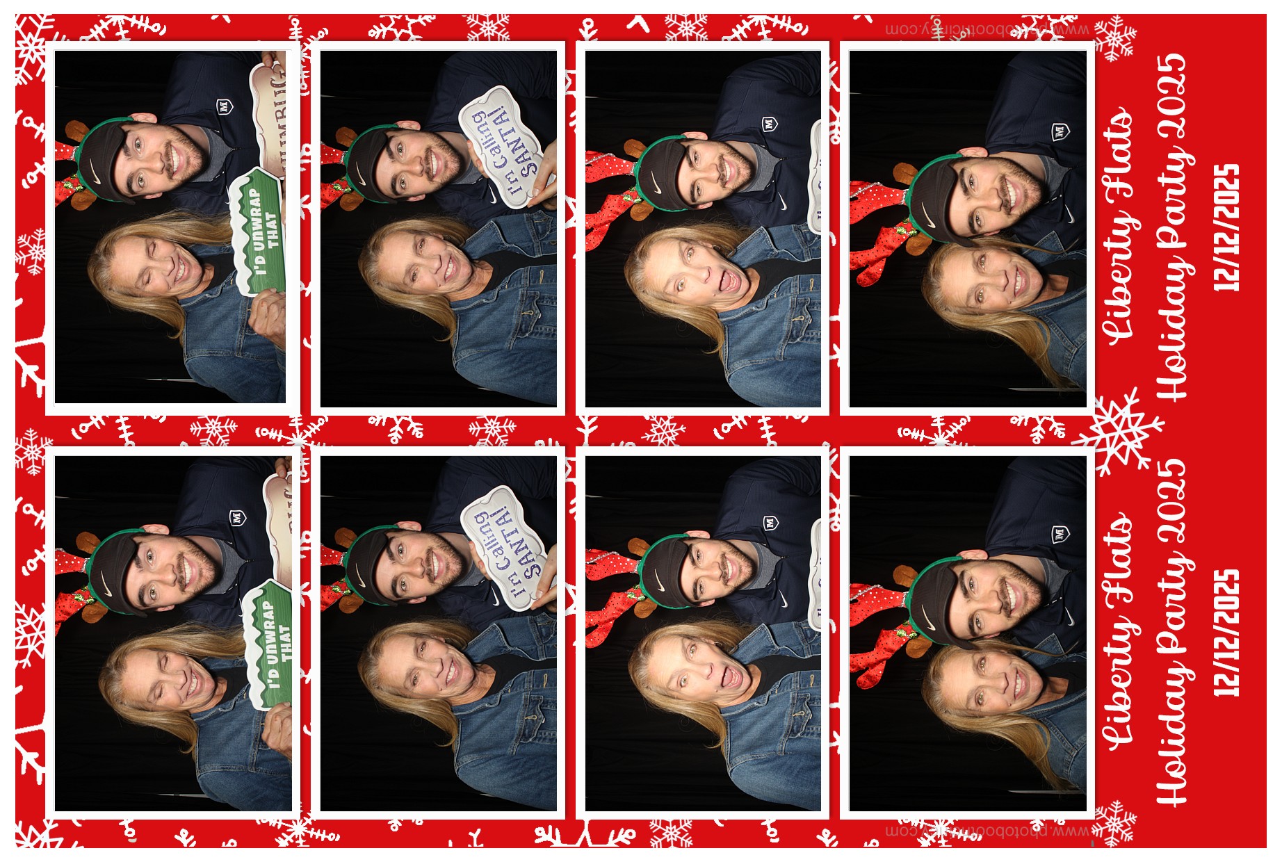 Liberty Flats Holiday Party | View more photos from the event at gallery.photoboothcincy.com/u/PhotoBoothCincy/Liberty-Flats-Holiday-Party-0
