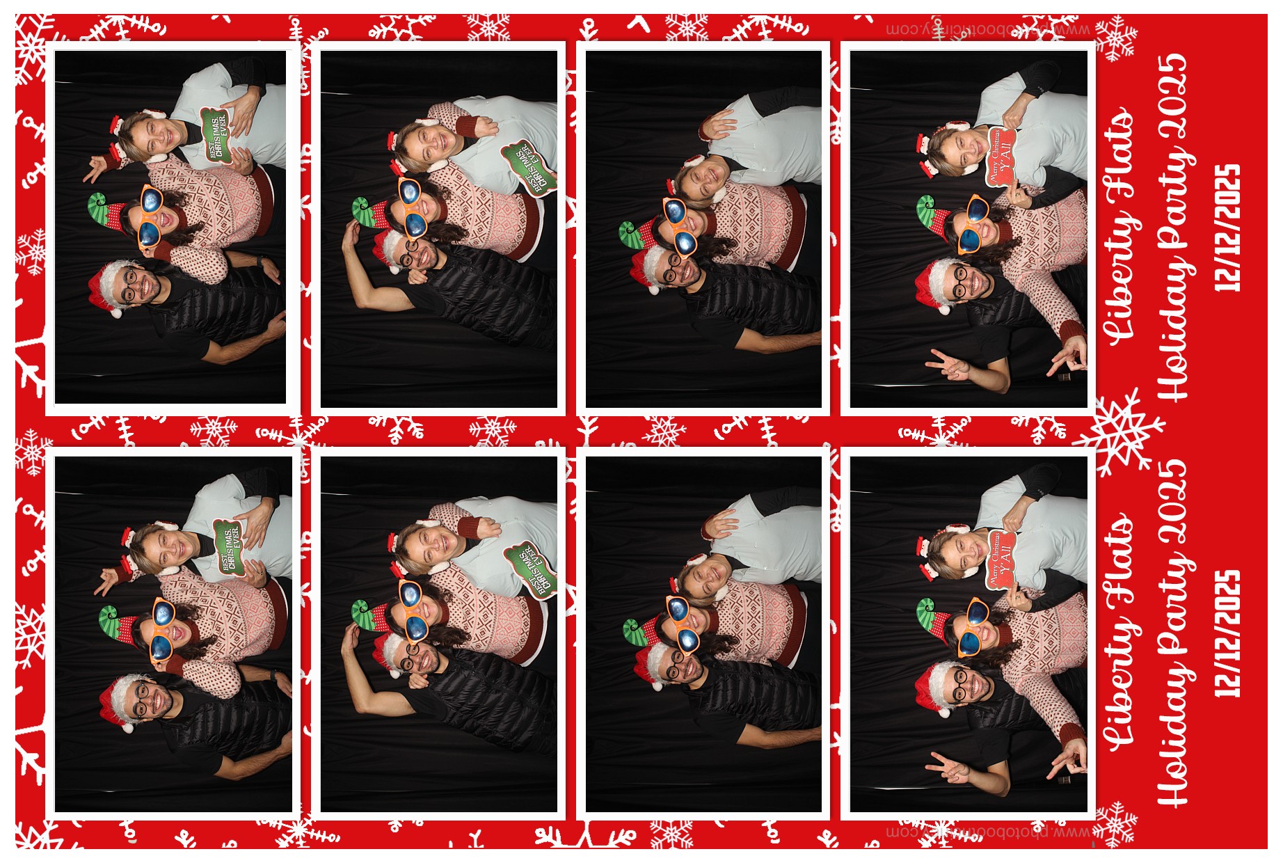 Liberty Flats Holiday Party | View more photos from the event at gallery.photoboothcincy.com/u/PhotoBoothCincy/Liberty-Flats-Holiday-Party-0