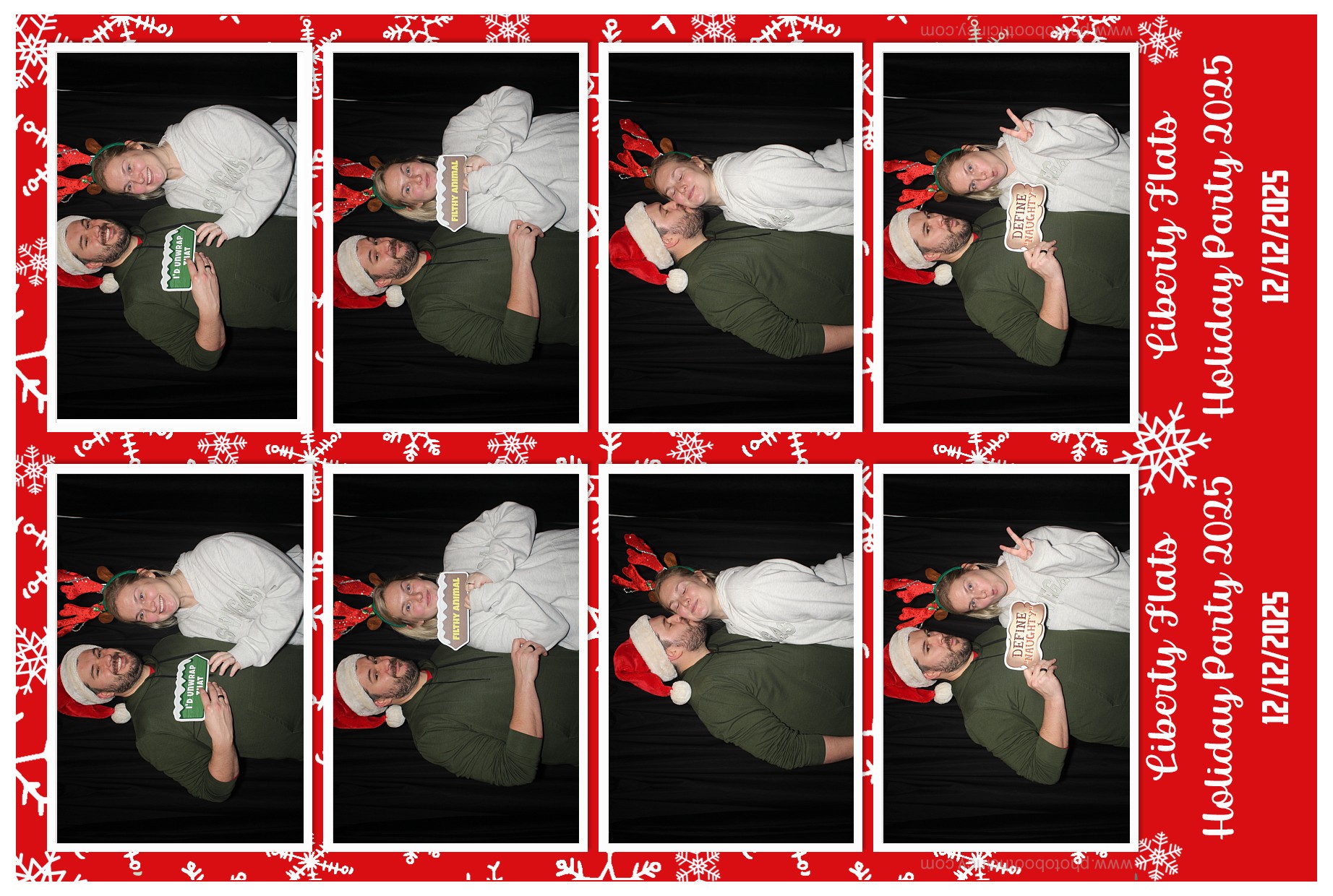 Liberty Flats Holiday Party | View more photos from the event at gallery.photoboothcincy.com/u/PhotoBoothCincy/Liberty-Flats-Holiday-Party-0