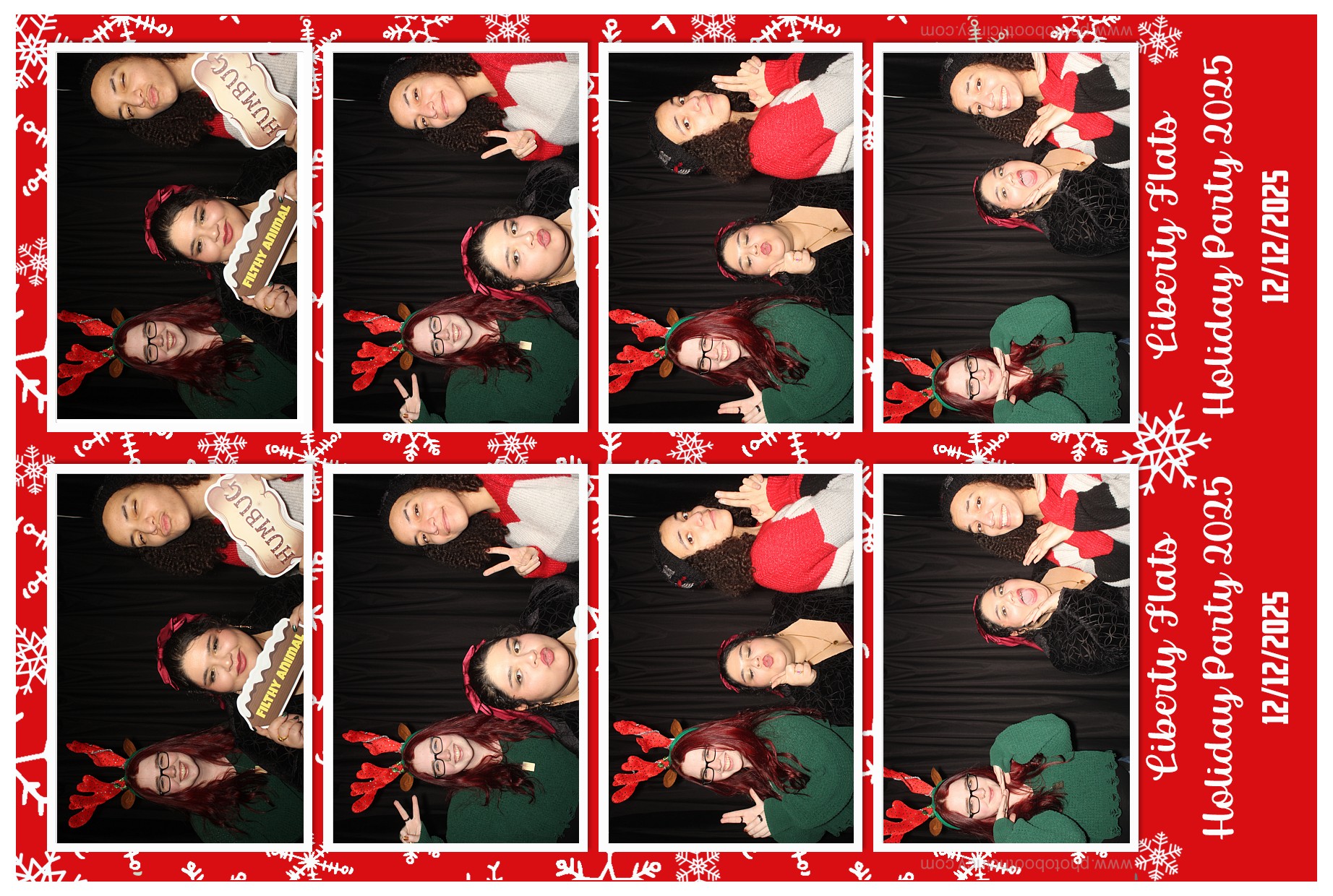 Liberty Flats Holiday Party | View more photos from the event at gallery.photoboothcincy.com/u/PhotoBoothCincy/Liberty-Flats-Holiday-Party-0