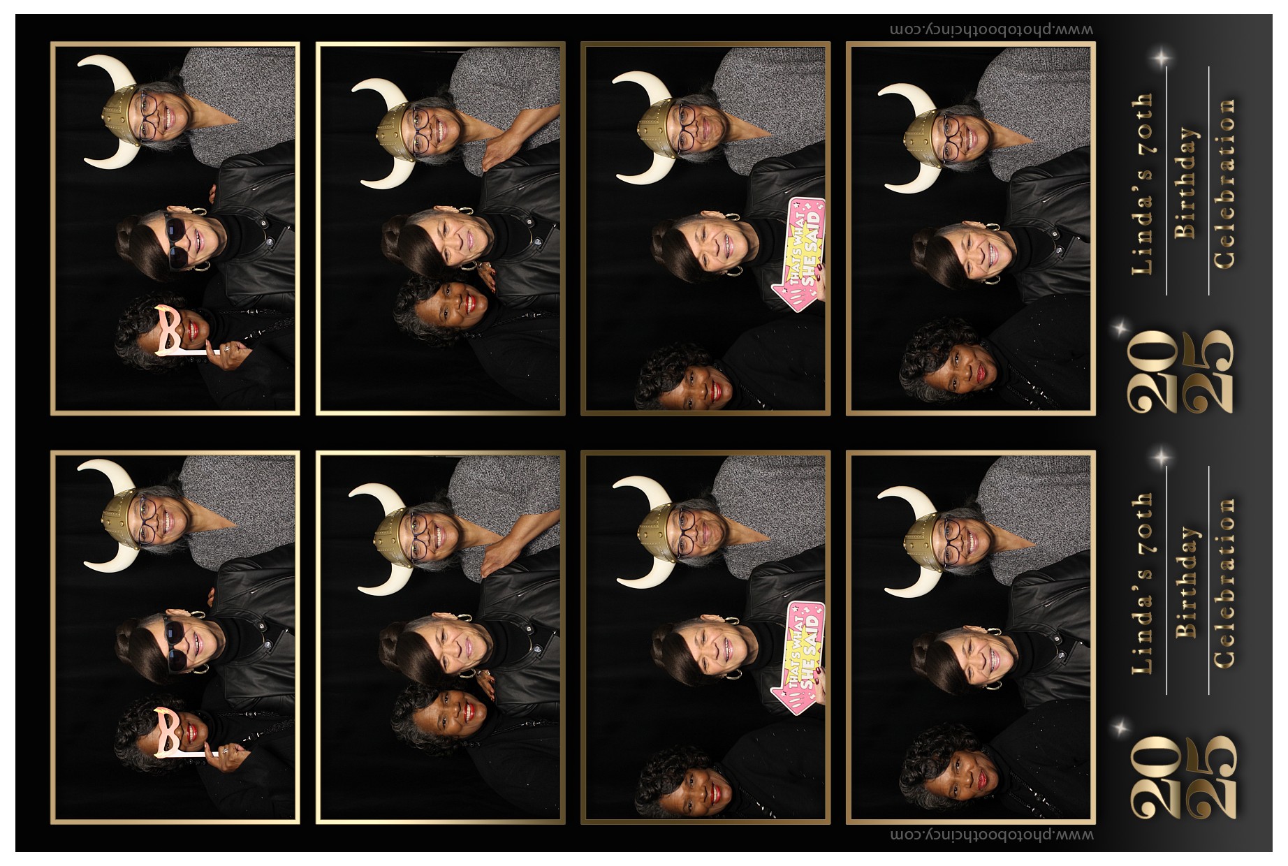 Linda's 70th | View more photos from the event at gallery.photoboothcincy.com/u/PhotoBoothCincy/Lindas-70th