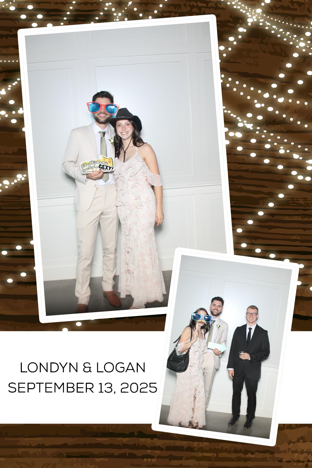Londyn & Logan | View more photos from the event at gallery.photoboothcincy.com/u/PhotoBoothCincy/Londyn-Logan