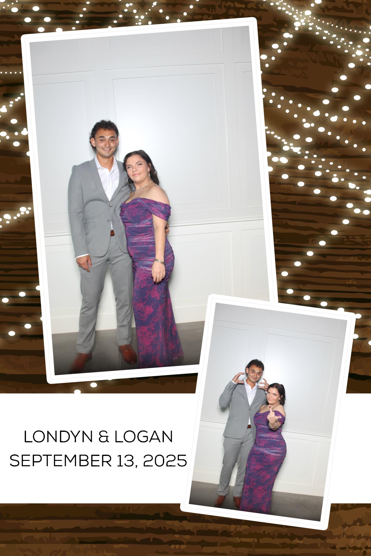 Londyn & Logan | View more photos from the event at gallery.photoboothcincy.com/u/PhotoBoothCincy/Londyn-Logan