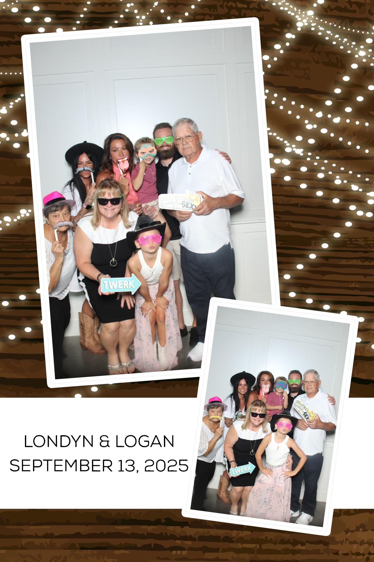 Londyn & Logan | View more photos from the event at gallery.photoboothcincy.com/u/PhotoBoothCincy/Londyn-Logan