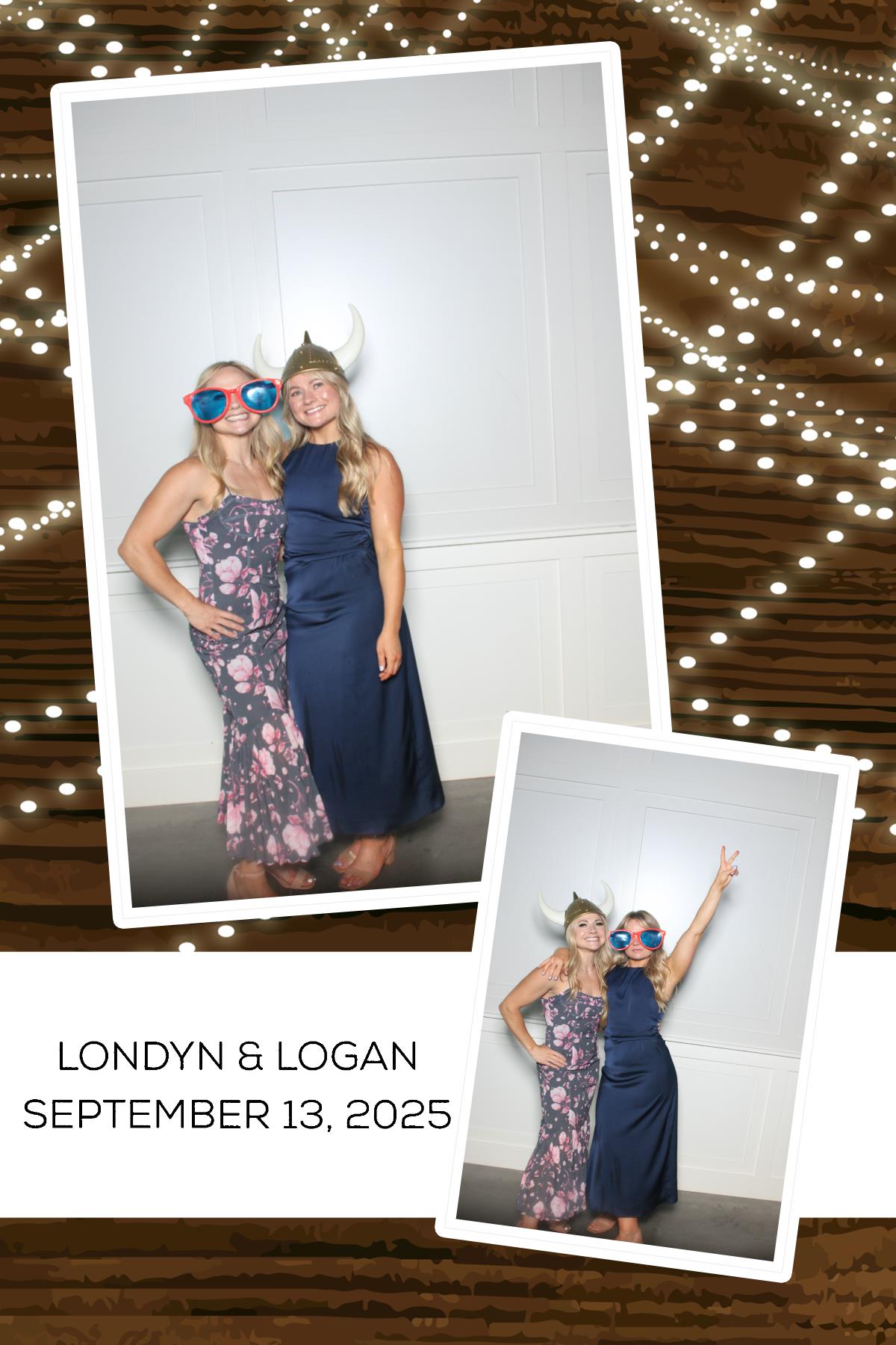 Londyn & Logan | View more photos from the event at gallery.photoboothcincy.com/u/PhotoBoothCincy/Londyn-Logan