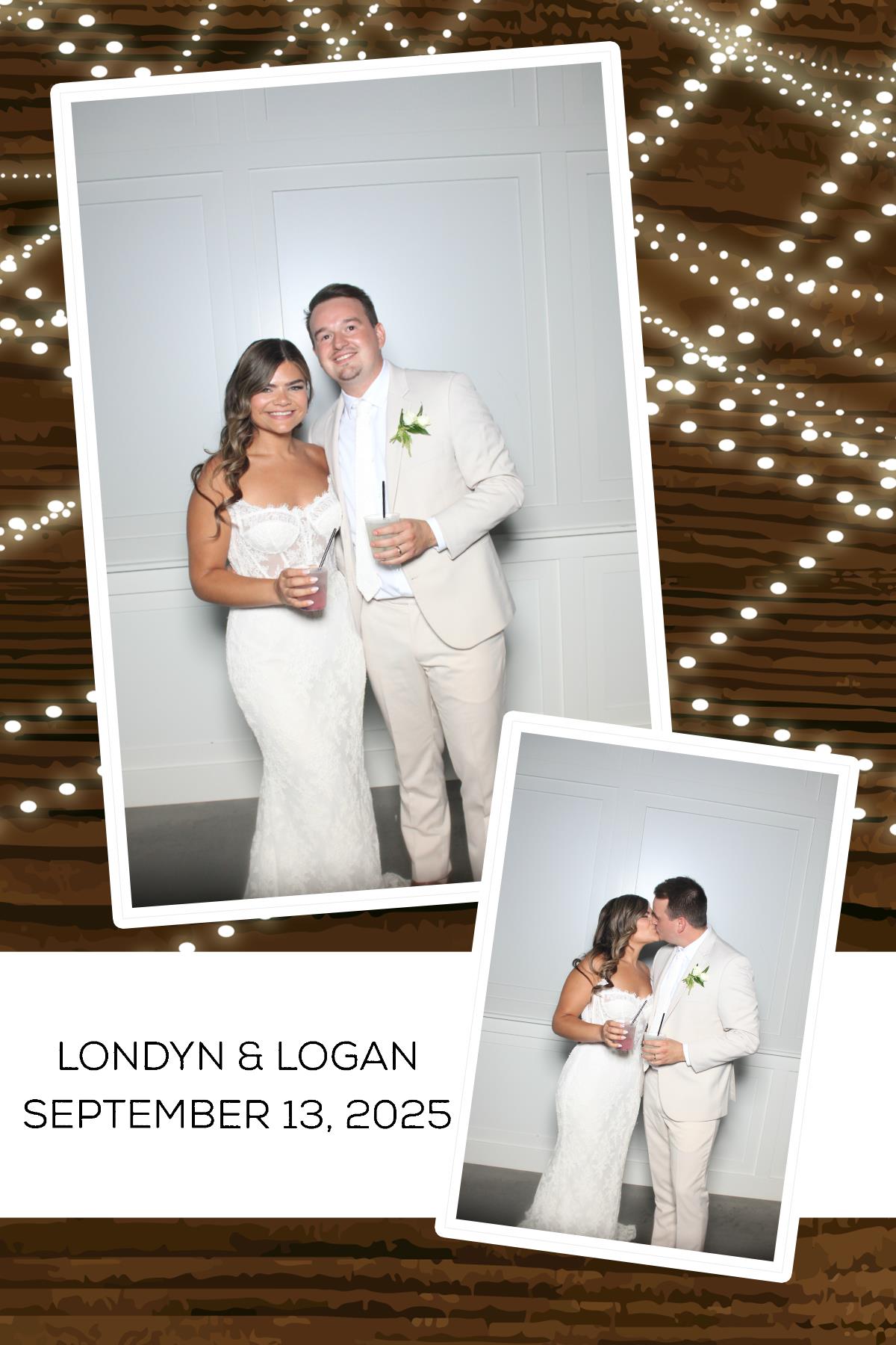 Londyn & Logan | View more photos from the event at gallery.photoboothcincy.com/u/PhotoBoothCincy/Londyn-Logan