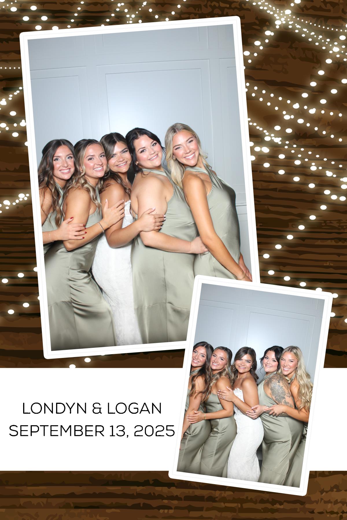 Londyn & Logan | View more photos from the event at gallery.photoboothcincy.com/u/PhotoBoothCincy/Londyn-Logan