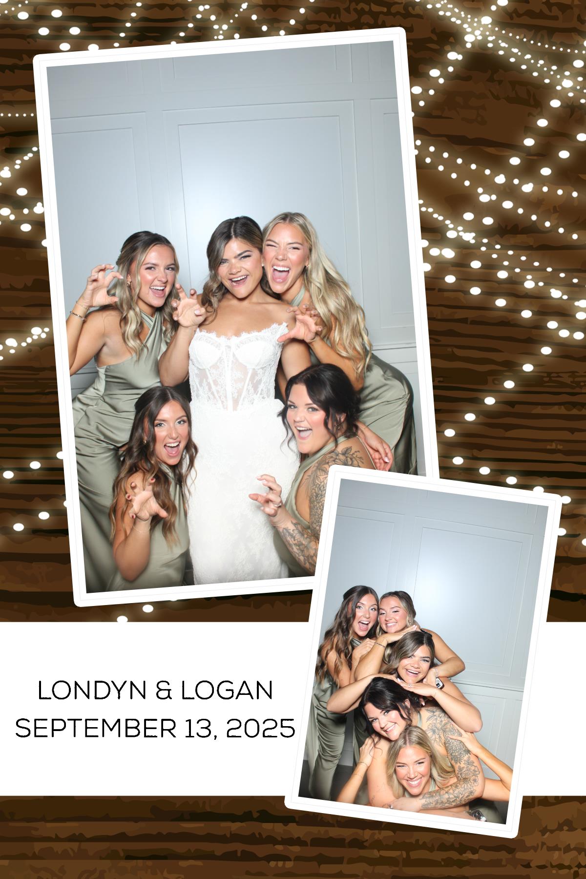 Londyn & Logan | View more photos from the event at gallery.photoboothcincy.com/u/PhotoBoothCincy/Londyn-Logan