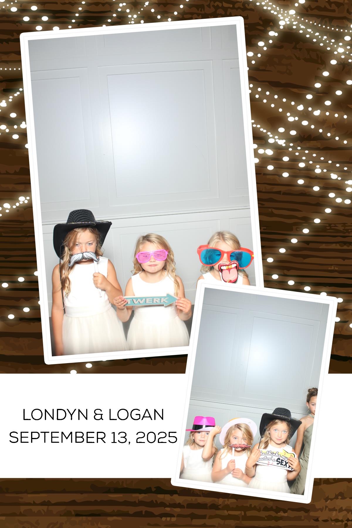 Londyn & Logan | View more photos from the event at gallery.photoboothcincy.com/u/PhotoBoothCincy/Londyn-Logan