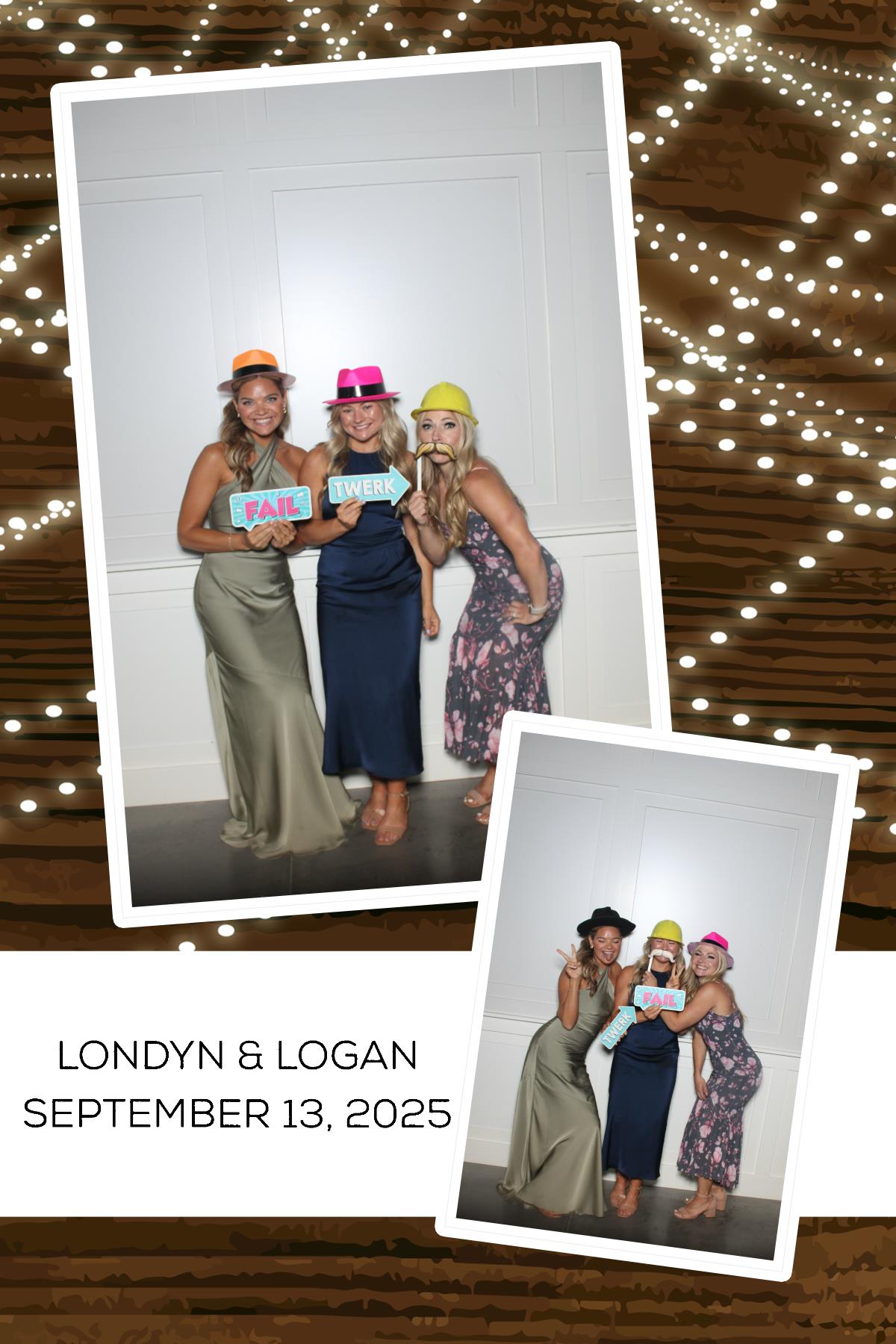 Londyn & Logan | View more photos from the event at gallery.photoboothcincy.com/u/PhotoBoothCincy/Londyn-Logan