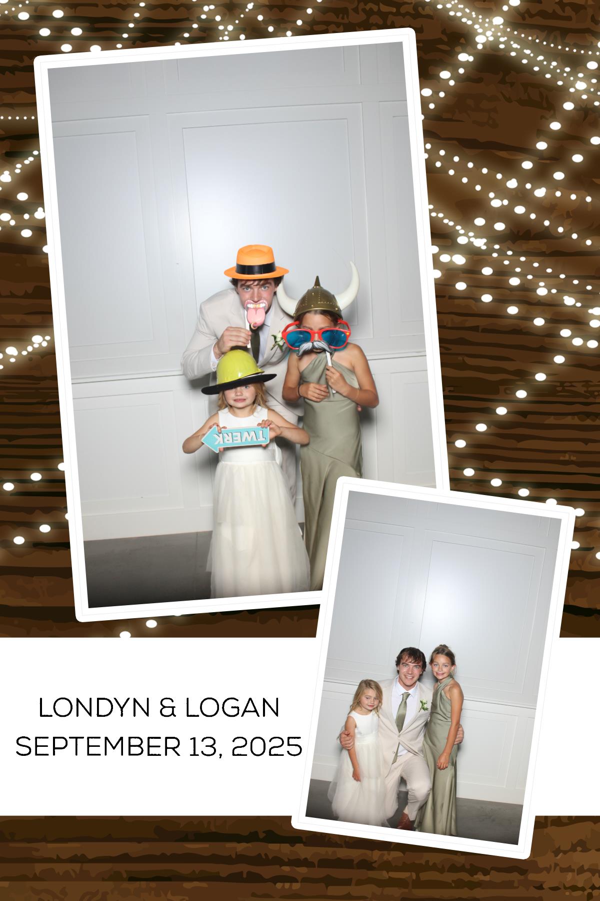 Londyn & Logan | View more photos from the event at gallery.photoboothcincy.com/u/PhotoBoothCincy/Londyn-Logan