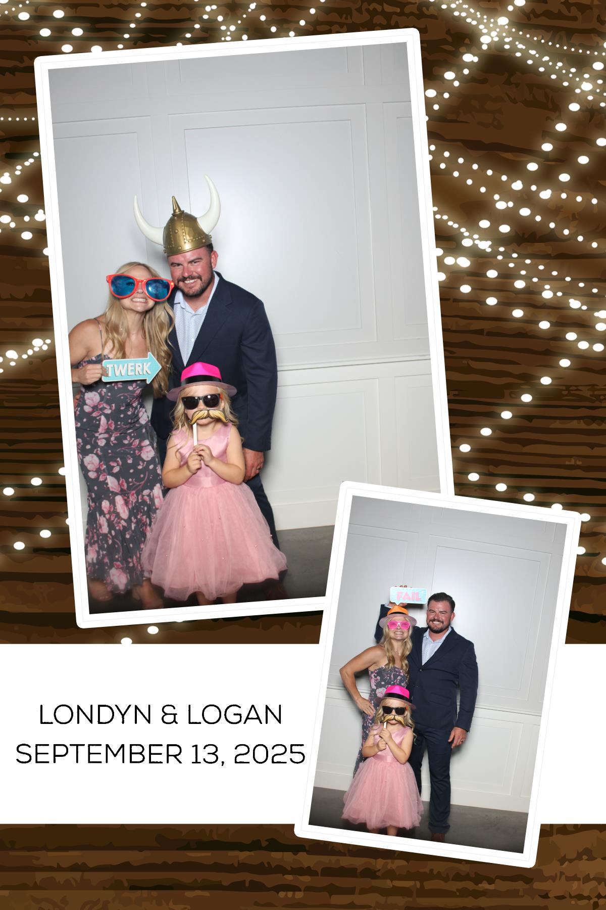 Londyn & Logan | View more photos from the event at gallery.photoboothcincy.com/u/PhotoBoothCincy/Londyn-Logan
