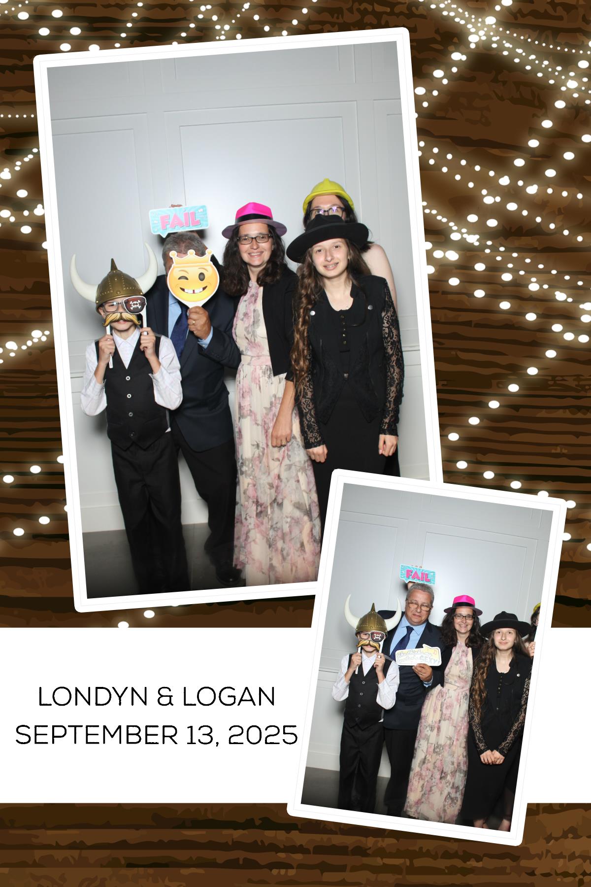 Londyn & Logan | View more photos from the event at gallery.photoboothcincy.com/u/PhotoBoothCincy/Londyn-Logan