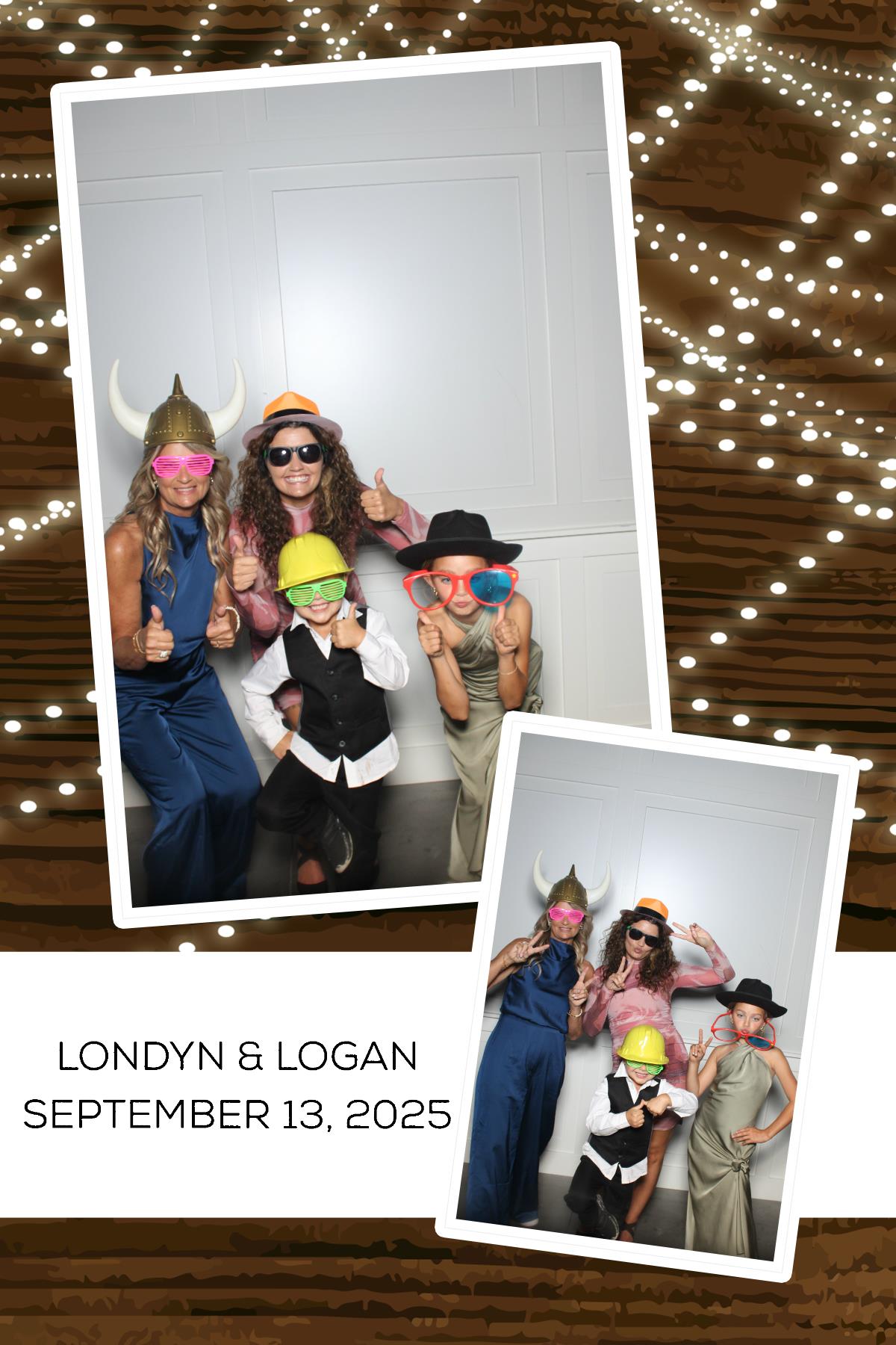 Londyn & Logan | View more photos from the event at gallery.photoboothcincy.com/u/PhotoBoothCincy/Londyn-Logan