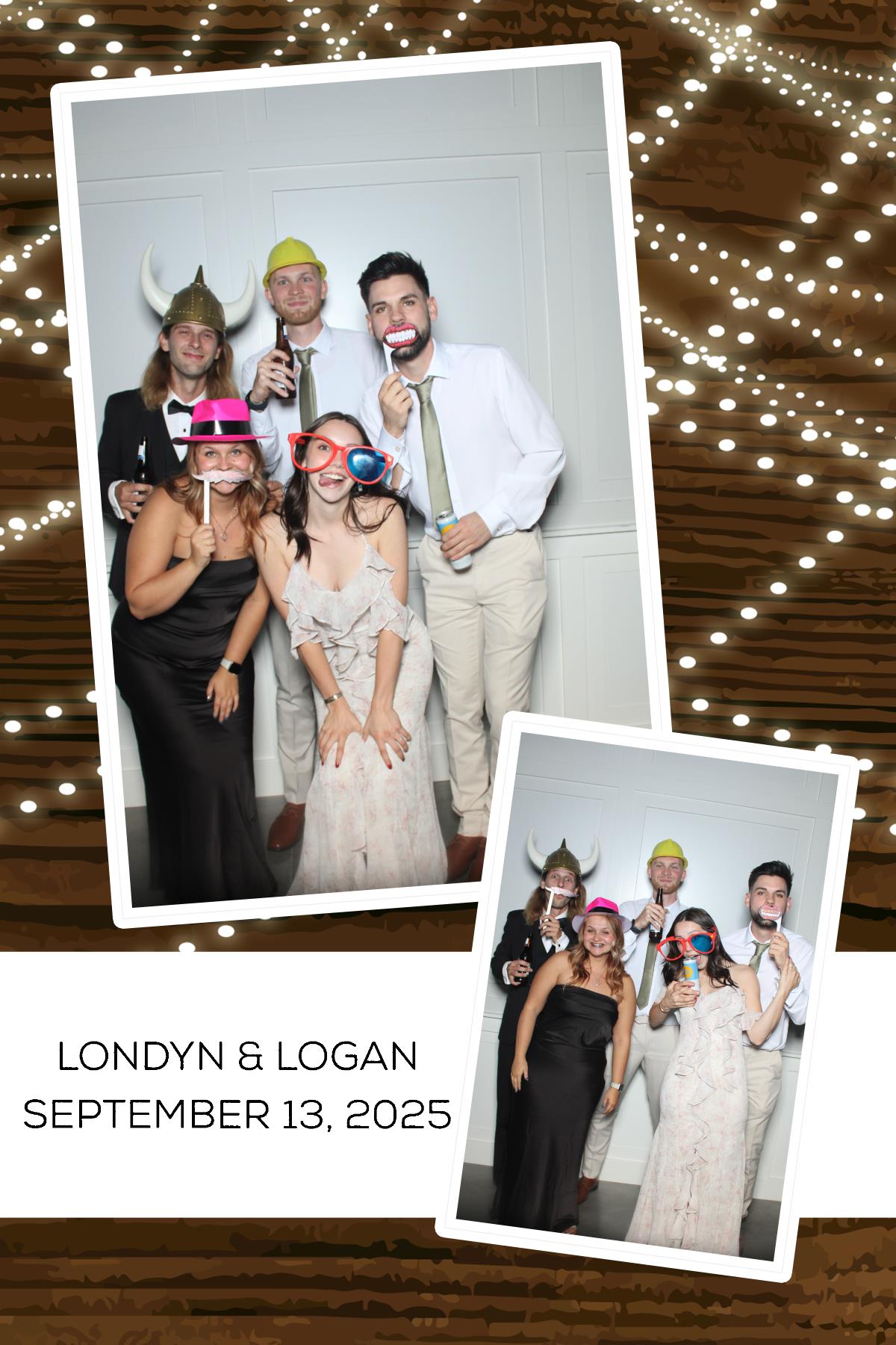 Londyn & Logan | View more photos from the event at gallery.photoboothcincy.com/u/PhotoBoothCincy/Londyn-Logan