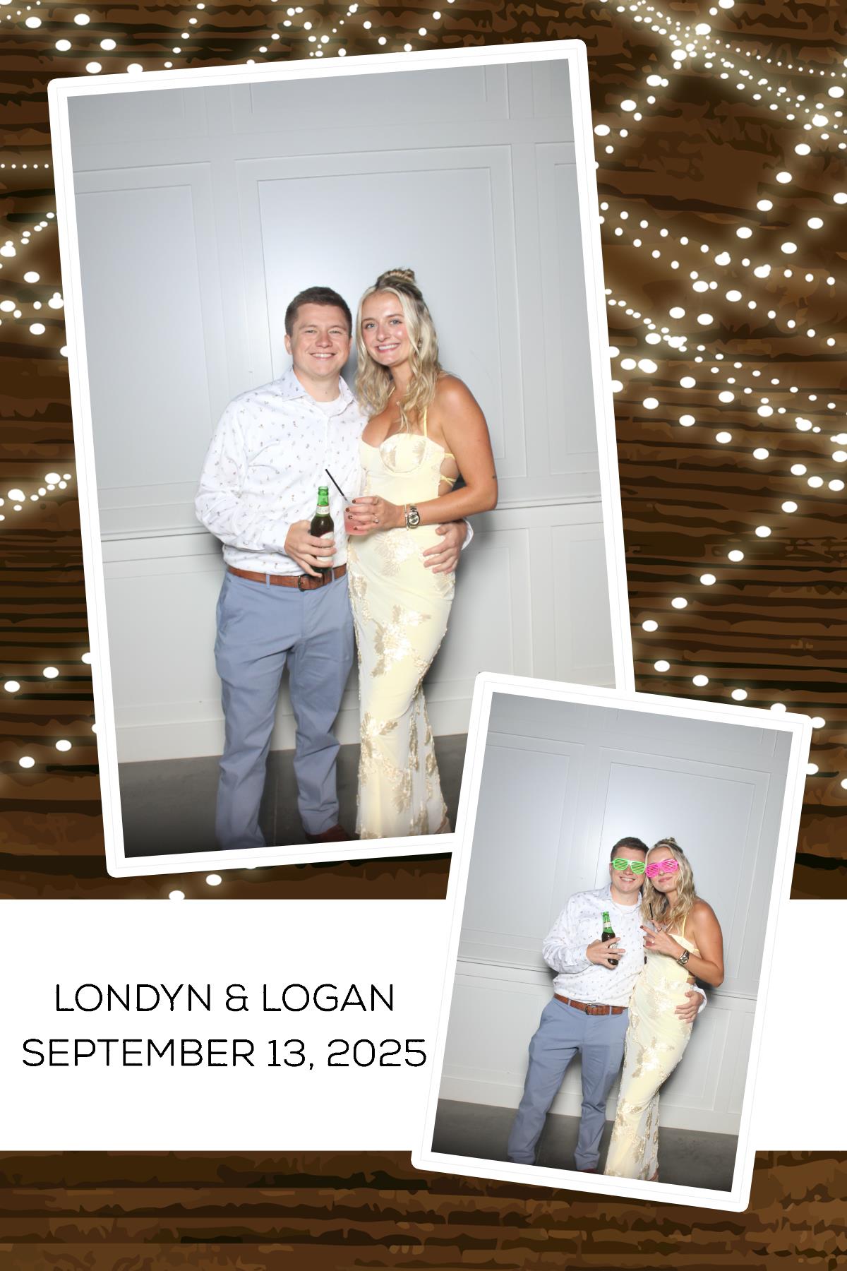 Londyn & Logan | View more photos from the event at gallery.photoboothcincy.com/u/PhotoBoothCincy/Londyn-Logan