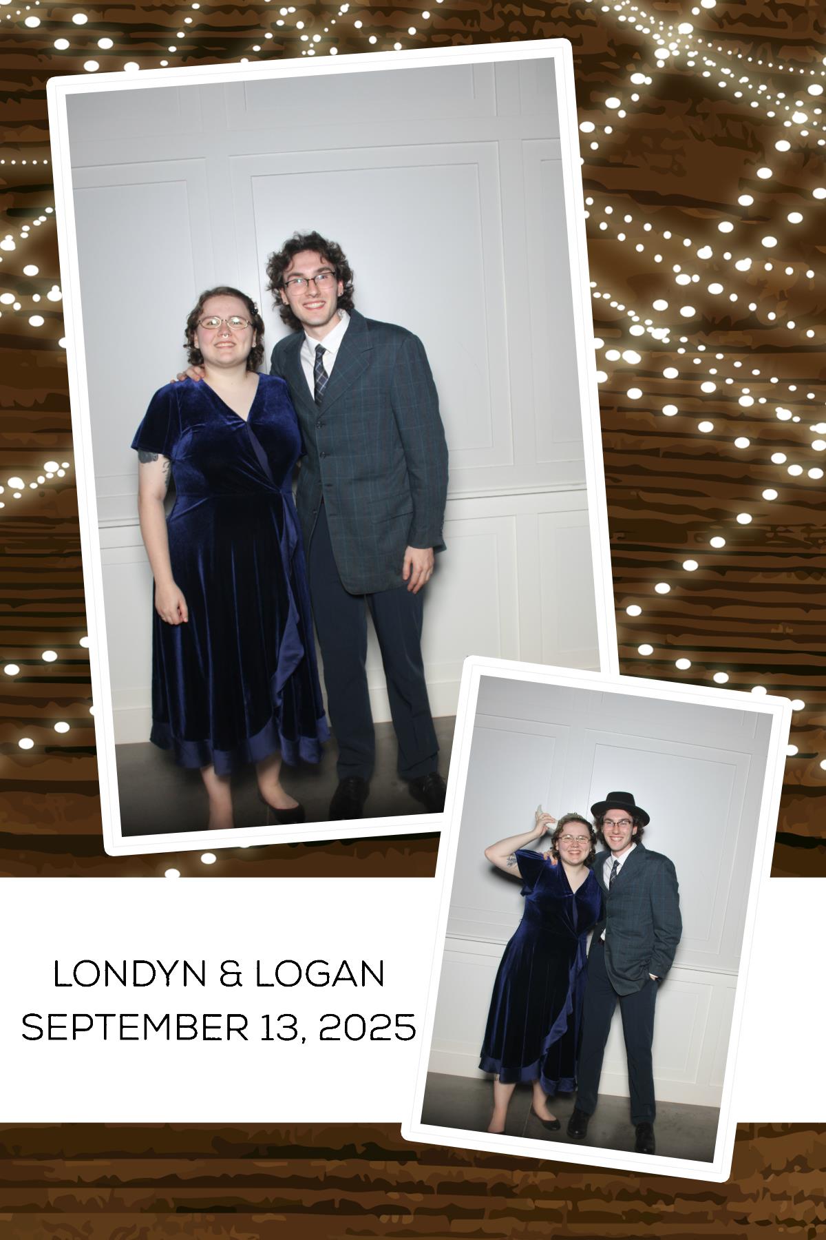 Londyn & Logan | View more photos from the event at gallery.photoboothcincy.com/u/PhotoBoothCincy/Londyn-Logan
