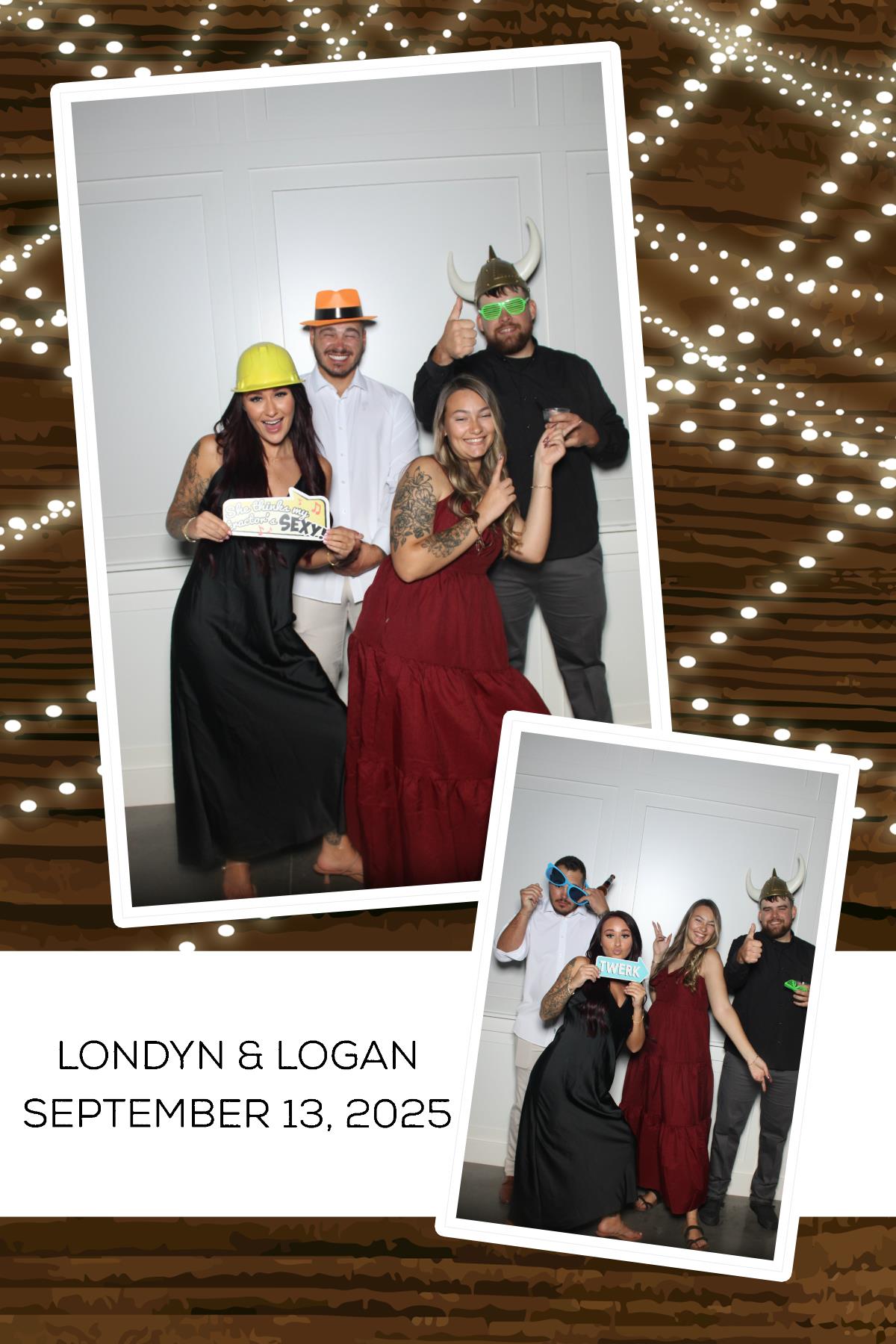 Londyn & Logan | View more photos from the event at gallery.photoboothcincy.com/u/PhotoBoothCincy/Londyn-Logan