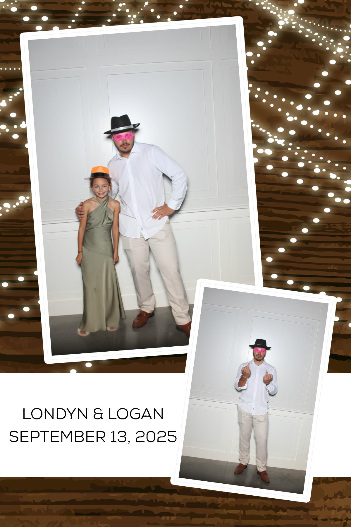 Londyn & Logan | View more photos from the event at gallery.photoboothcincy.com/u/PhotoBoothCincy/Londyn-Logan