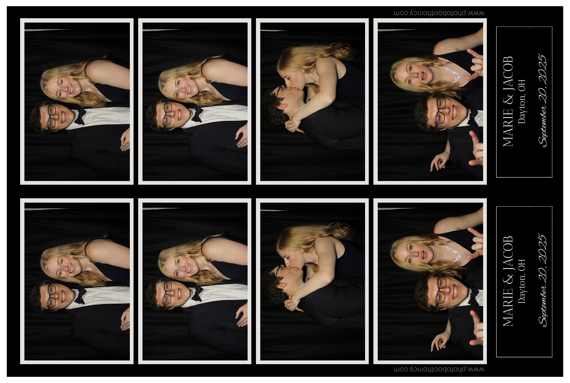 Marie & Jacob | View more photos from the event at gallery.photoboothcincy.com/u/PhotoBoothCincy/Marie-Jacob