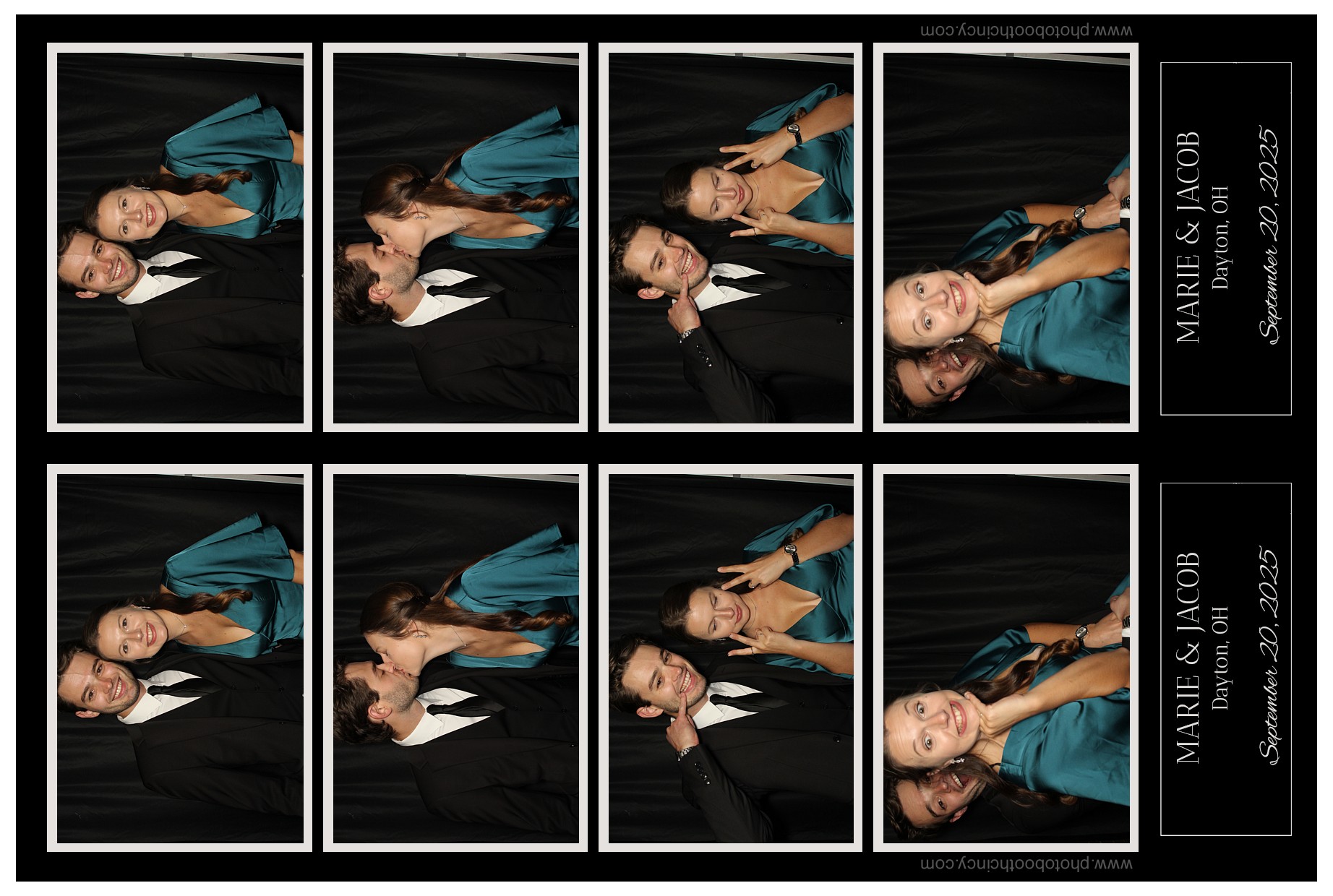 Marie & Jacob | View more photos from the event at gallery.photoboothcincy.com/u/PhotoBoothCincy/Marie-Jacob