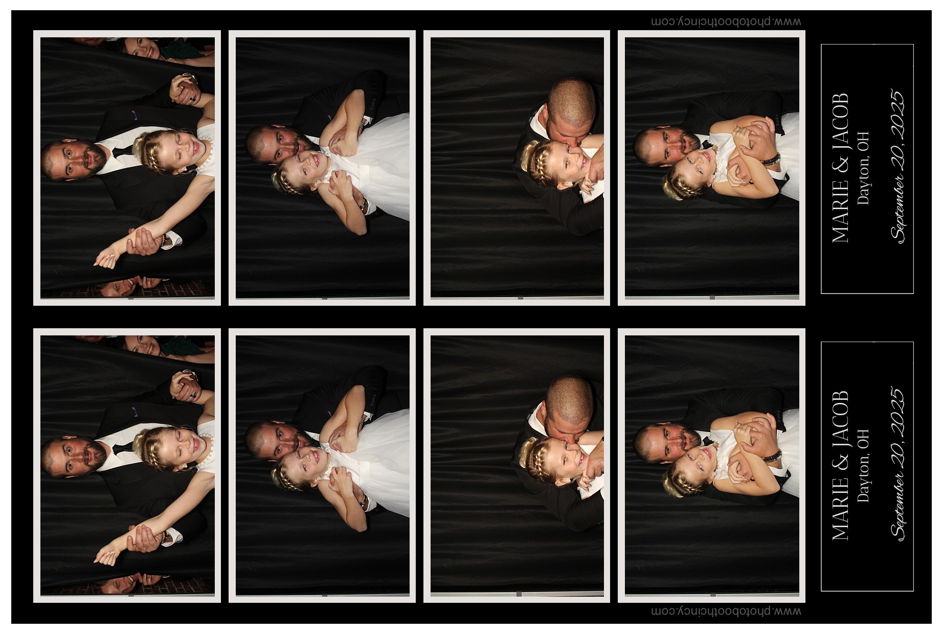 Marie & Jacob | View more photos from the event at gallery.photoboothcincy.com/u/PhotoBoothCincy/Marie-Jacob