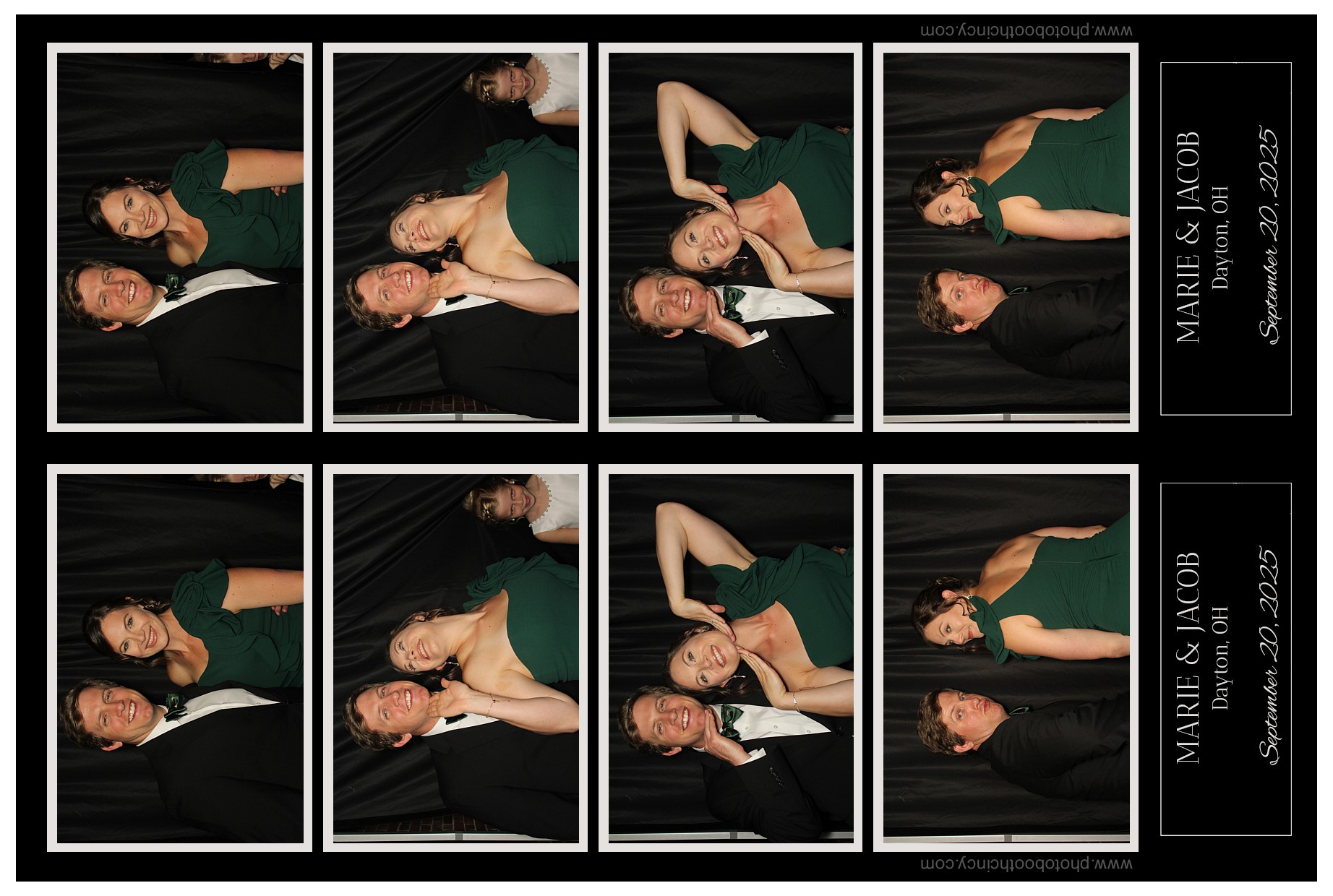 Marie & Jacob | View more photos from the event at gallery.photoboothcincy.com/u/PhotoBoothCincy/Marie-Jacob