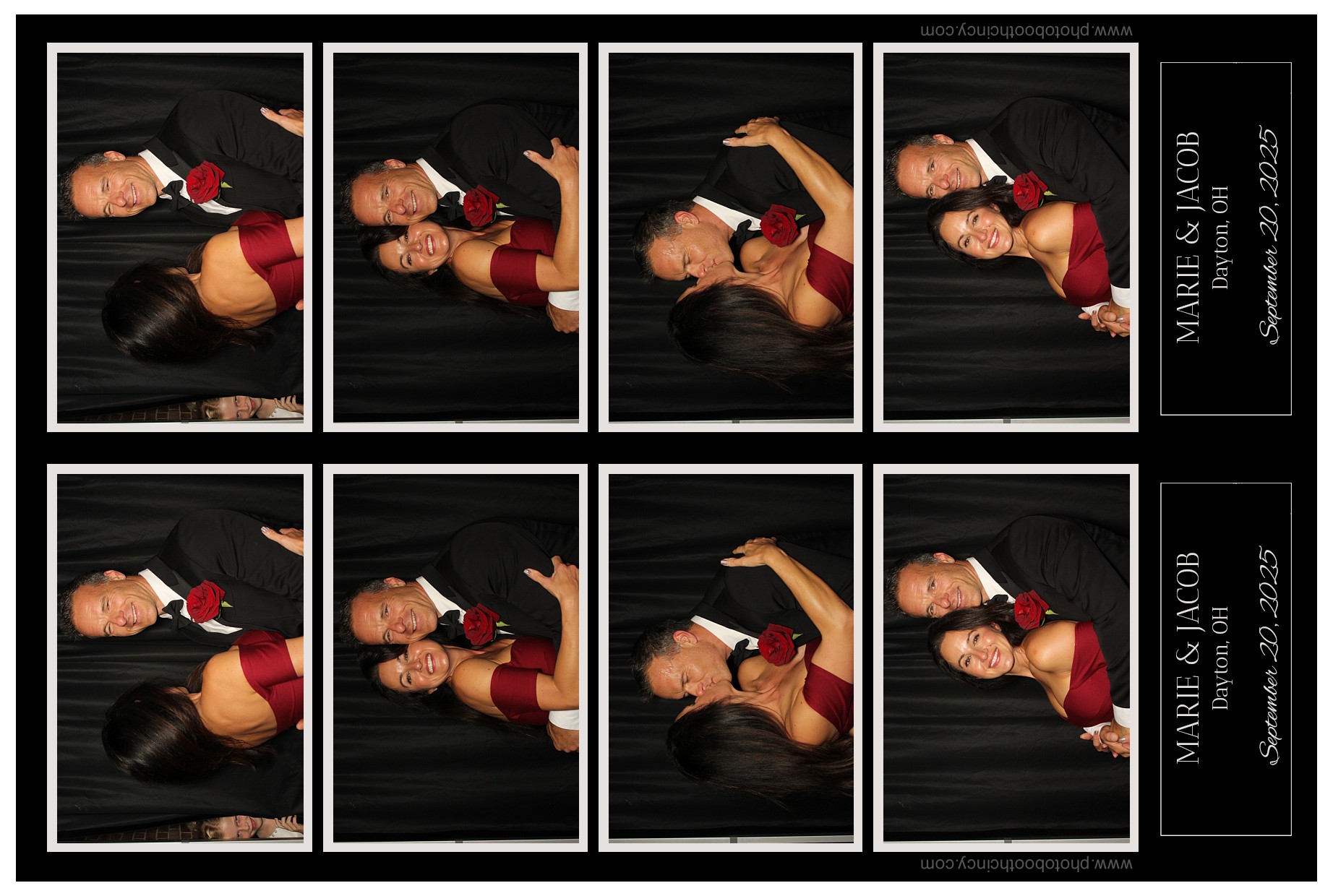 Marie & Jacob | View more photos from the event at gallery.photoboothcincy.com/u/PhotoBoothCincy/Marie-Jacob