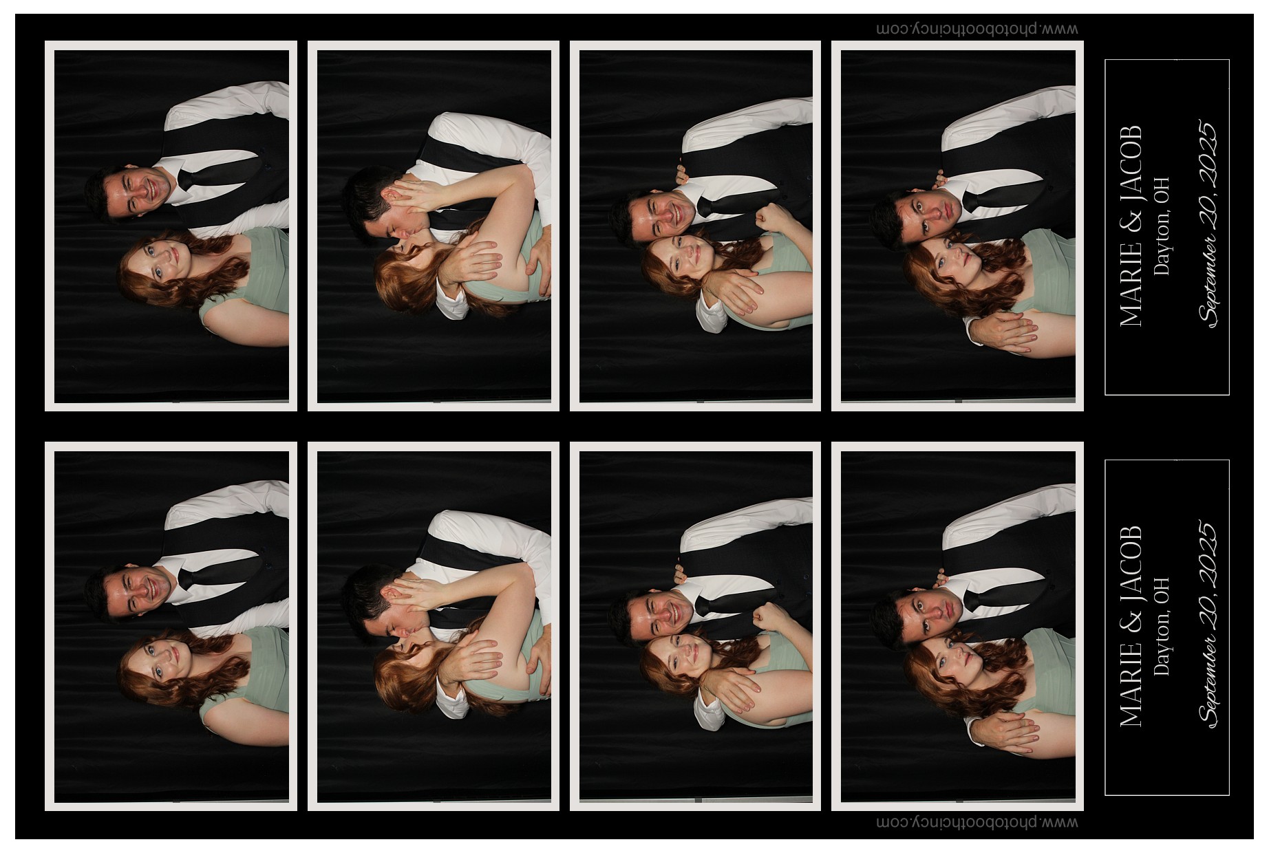 Marie & Jacob | View more photos from the event at gallery.photoboothcincy.com/u/PhotoBoothCincy/Marie-Jacob