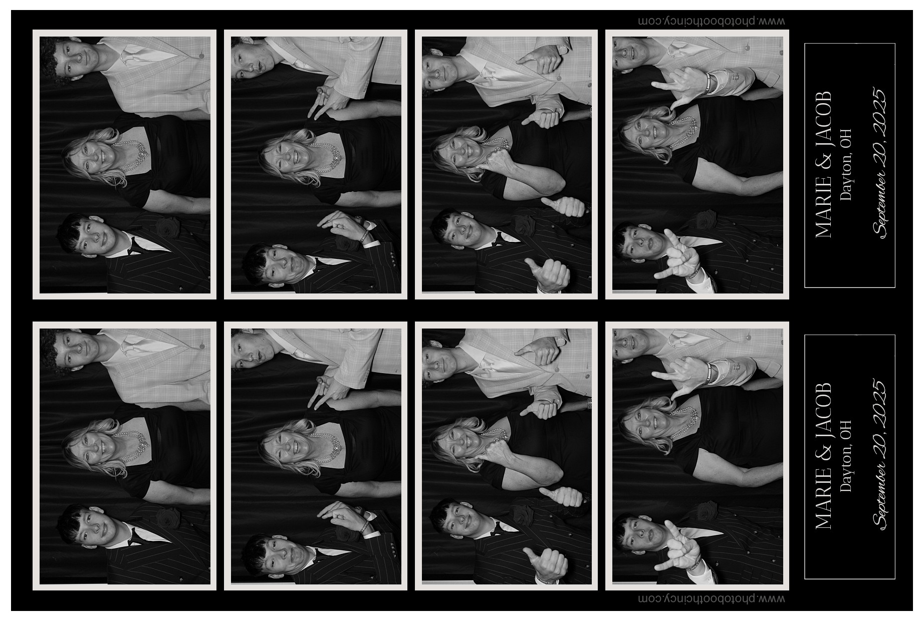Marie & Jacob | View more photos from the event at gallery.photoboothcincy.com/u/PhotoBoothCincy/Marie-Jacob