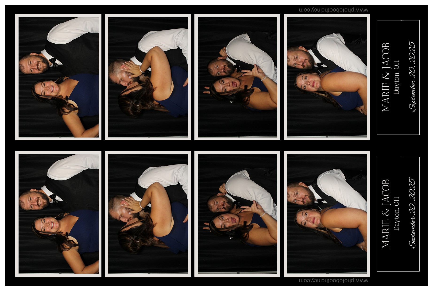 Marie & Jacob | View more photos from the event at gallery.photoboothcincy.com/u/PhotoBoothCincy/Marie-Jacob