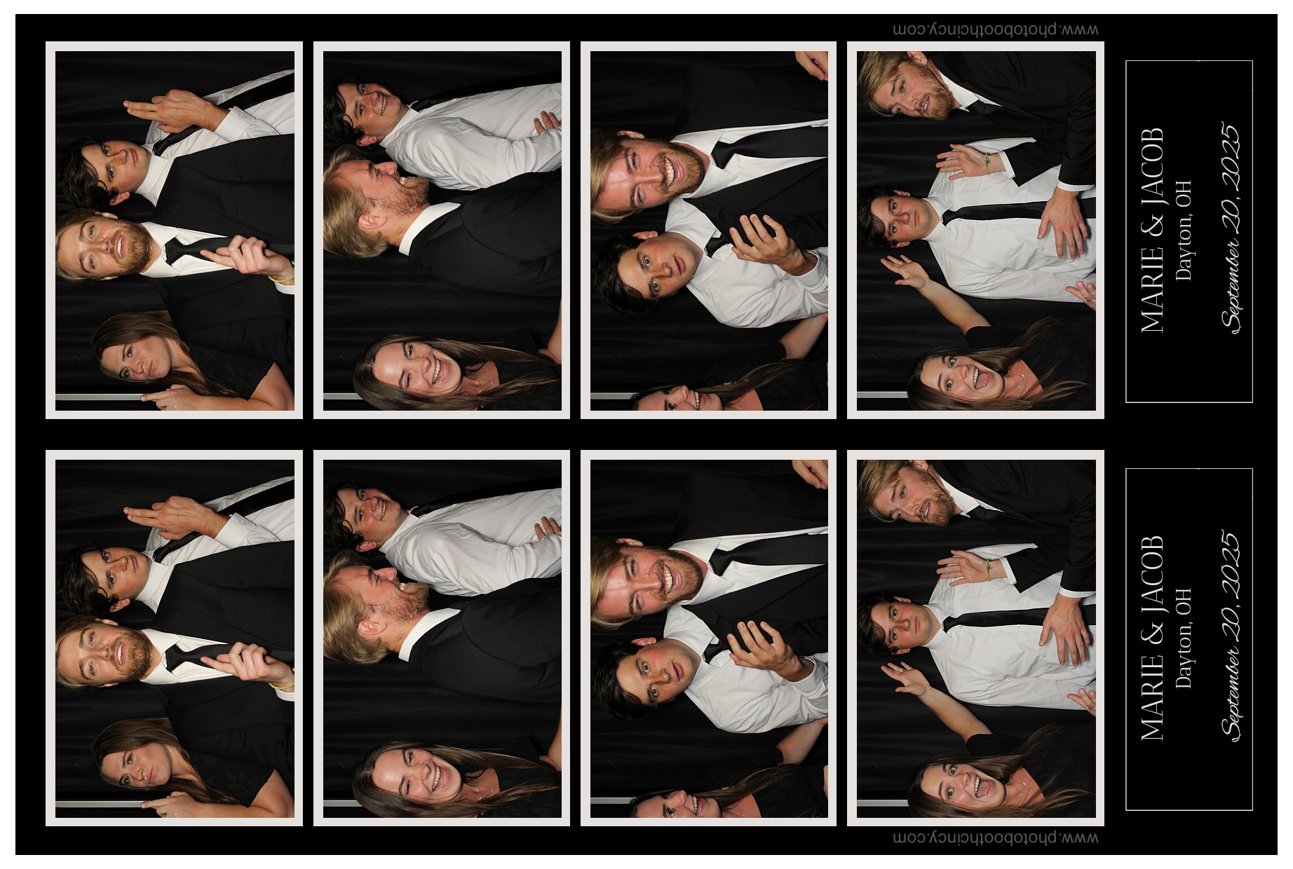 Marie & Jacob | View more photos from the event at gallery.photoboothcincy.com/u/PhotoBoothCincy/Marie-Jacob