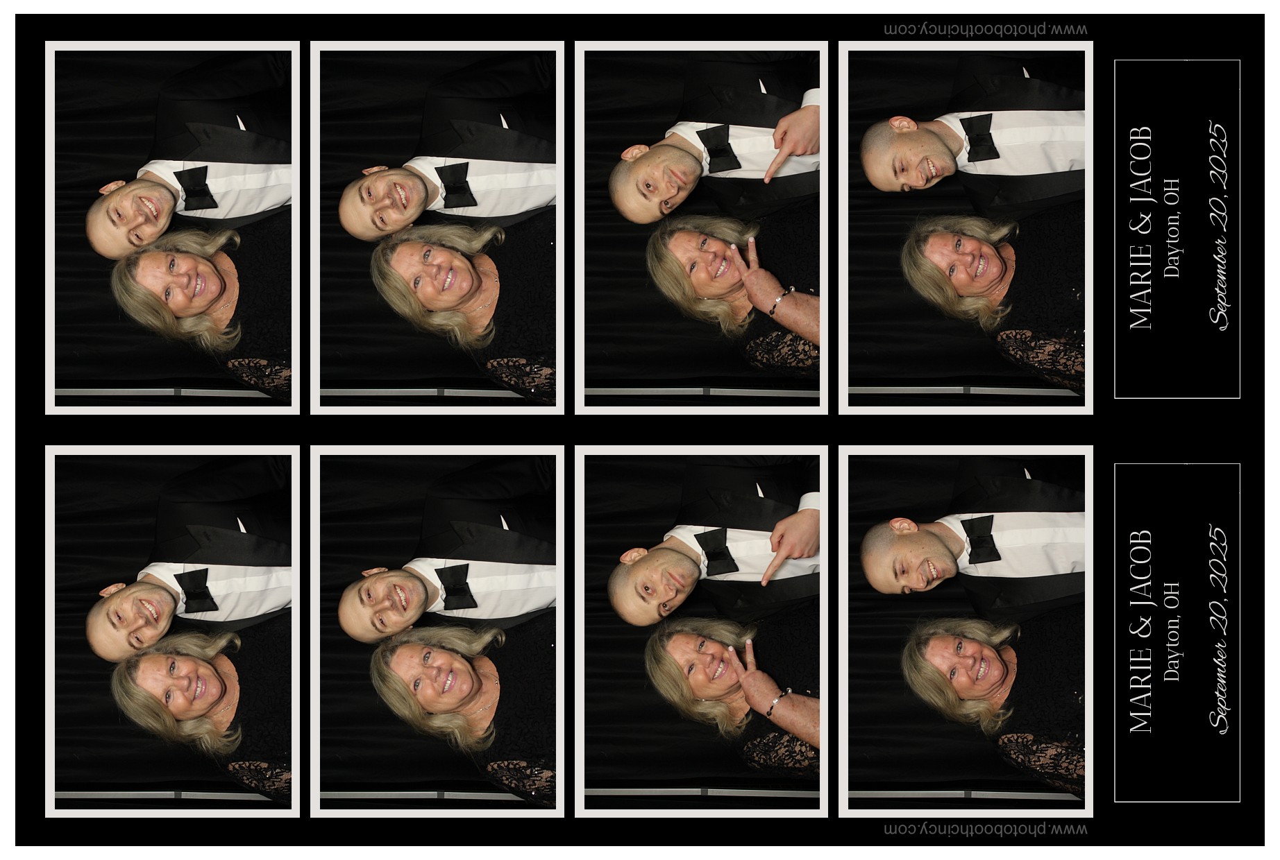Marie & Jacob | View more photos from the event at gallery.photoboothcincy.com/u/PhotoBoothCincy/Marie-Jacob