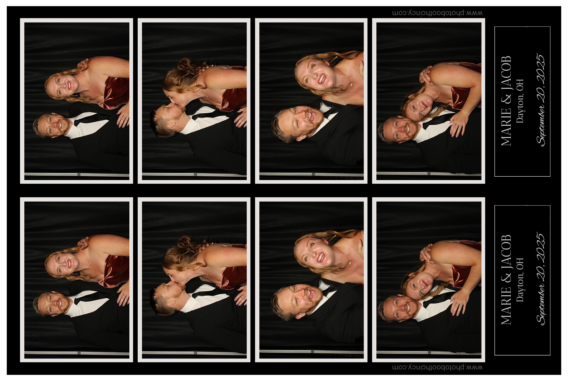 Marie & Jacob | View more photos from the event at gallery.photoboothcincy.com/u/PhotoBoothCincy/Marie-Jacob