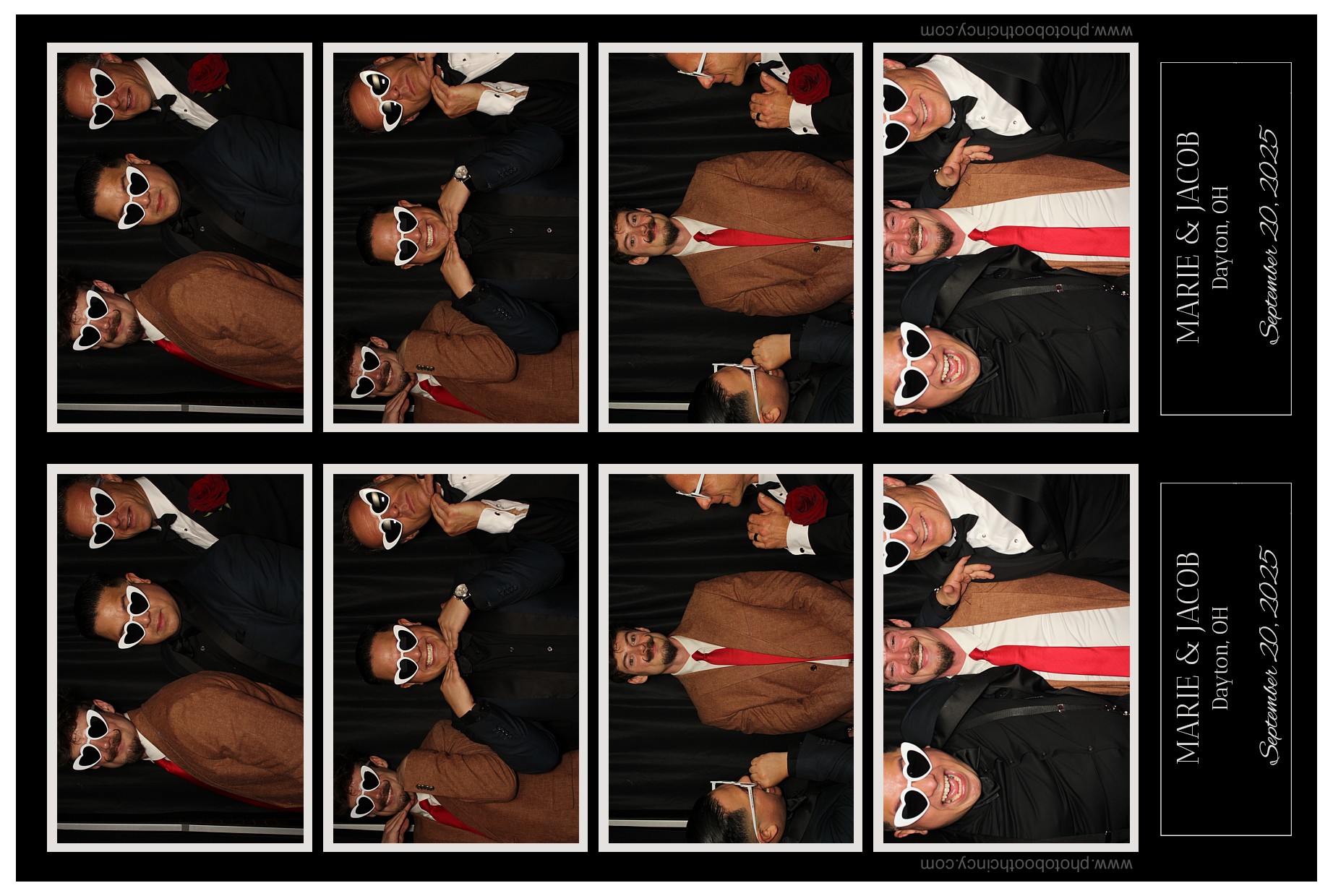 Marie & Jacob | View more photos from the event at gallery.photoboothcincy.com/u/PhotoBoothCincy/Marie-Jacob