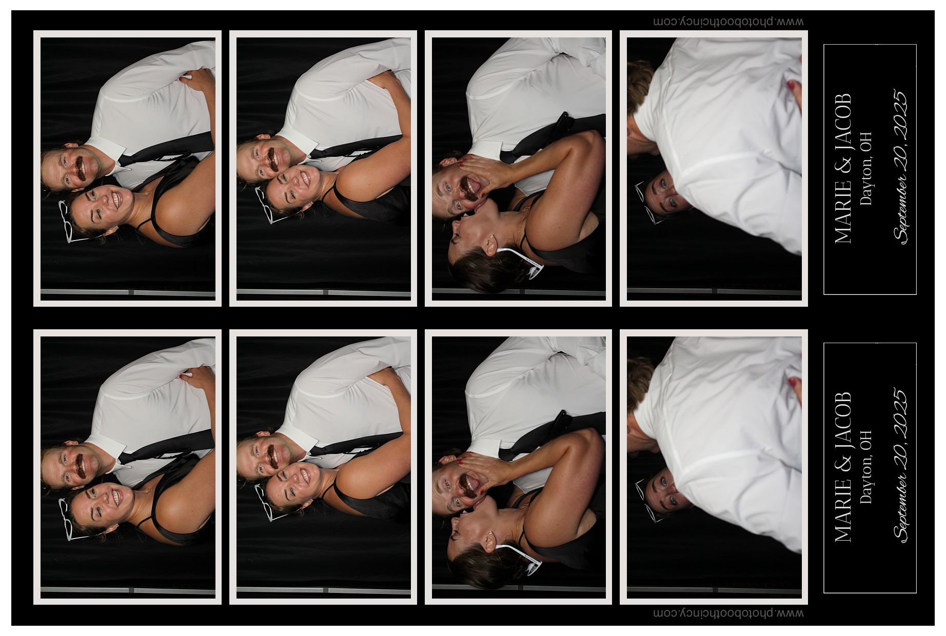 Marie & Jacob | View more photos from the event at gallery.photoboothcincy.com/u/PhotoBoothCincy/Marie-Jacob